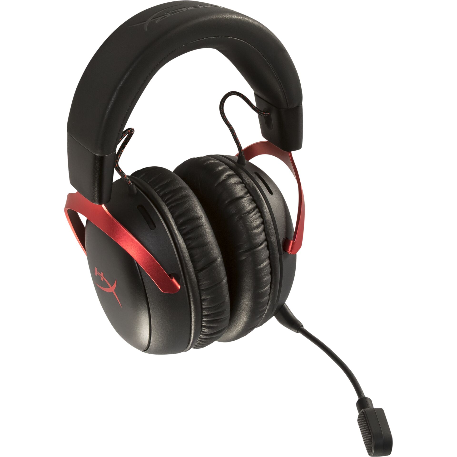 Kopfhörer, Over-Ear, Gaming, Kabelgebunden, Metallrot