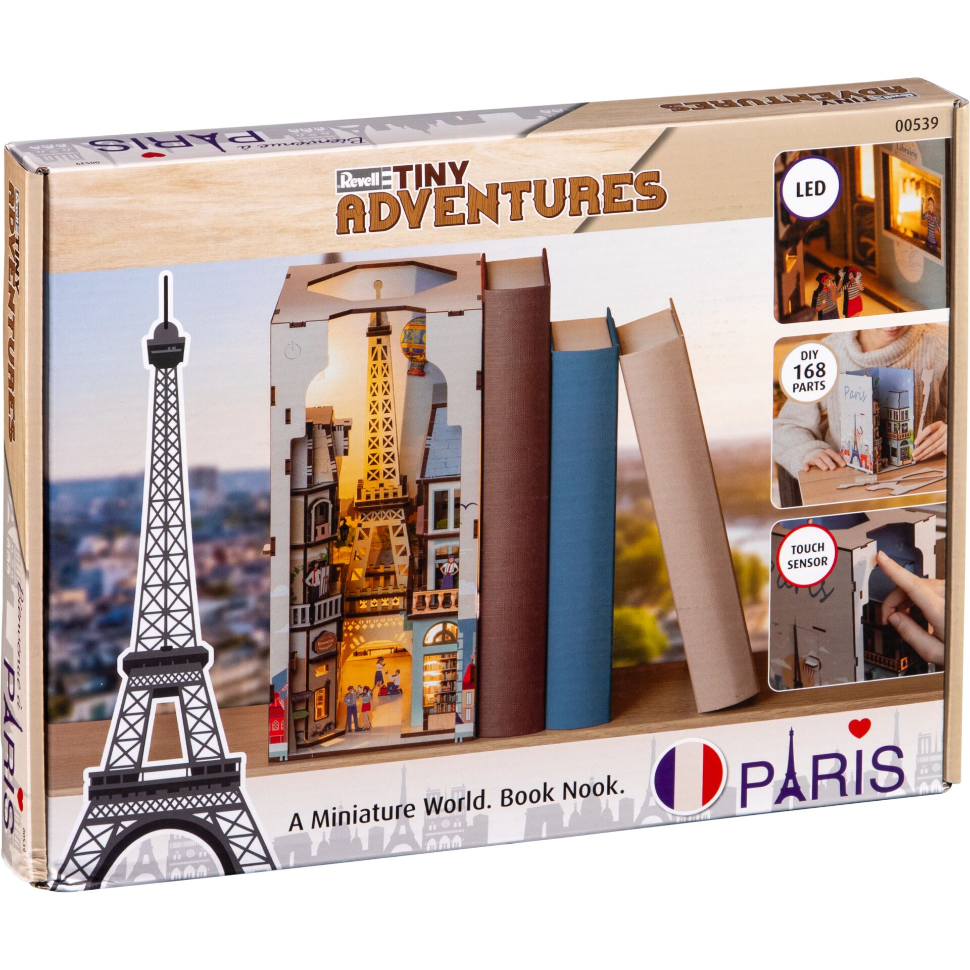 Miniatur, Paris, Eiffelturm, Abenteuer, DIY-Set