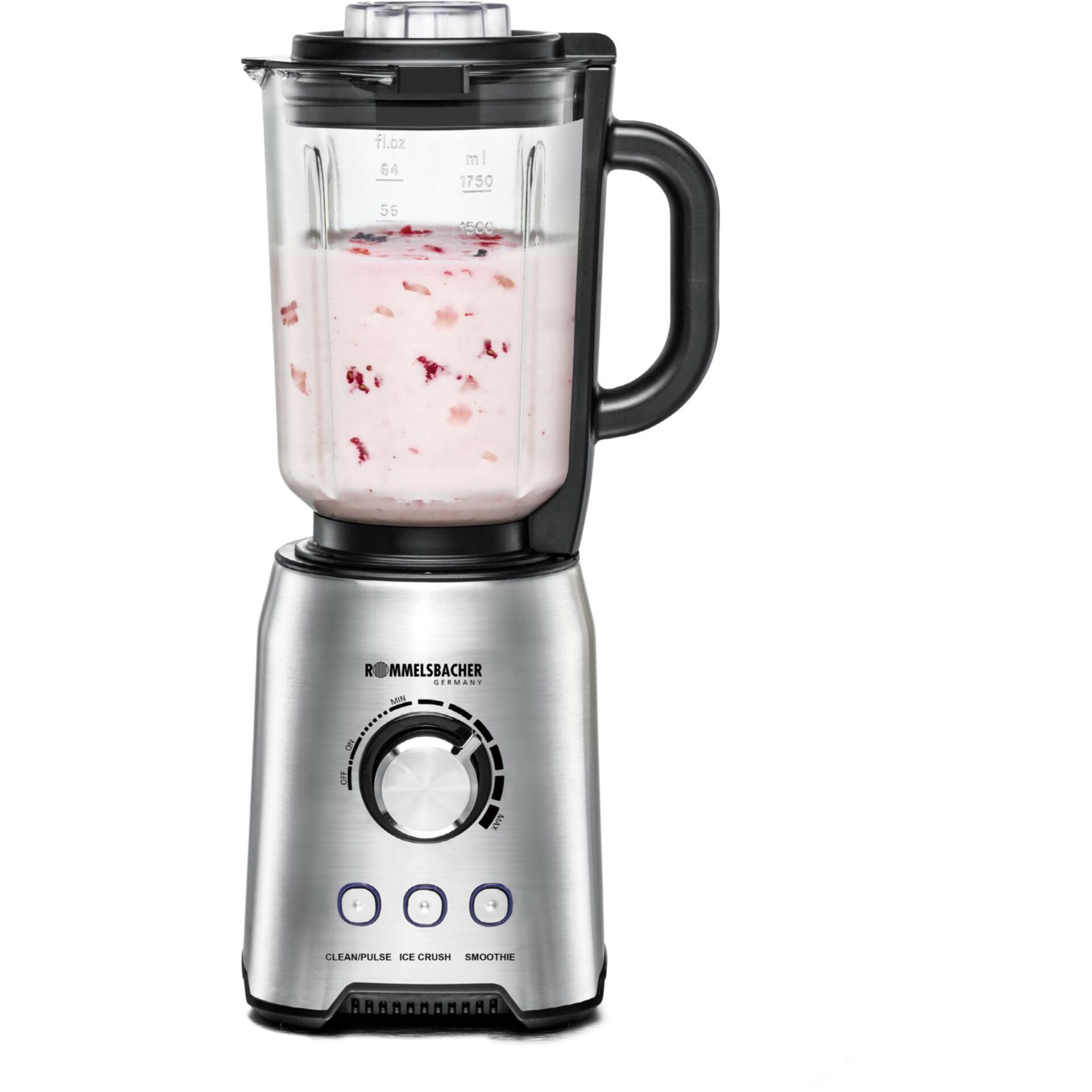 Mixer, Blender, Hochleistungsmixer, Glasbehälter, Stückzahl 2-in-1
