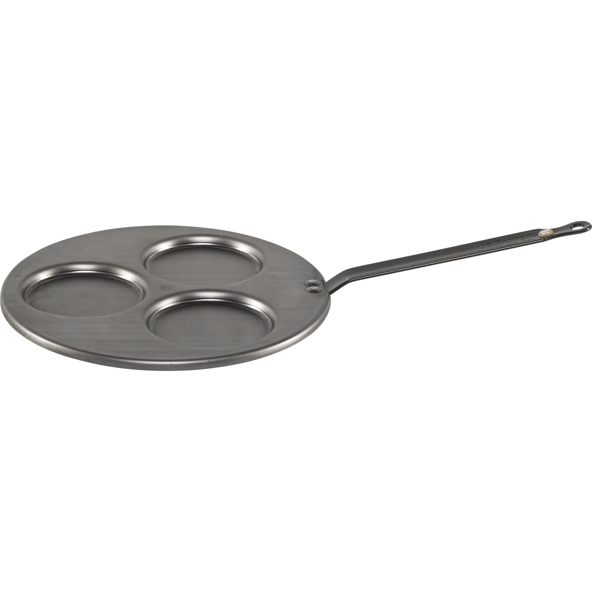 Pfanne, Eierpfanne, Dreierpfanne, Metall, Antihaft