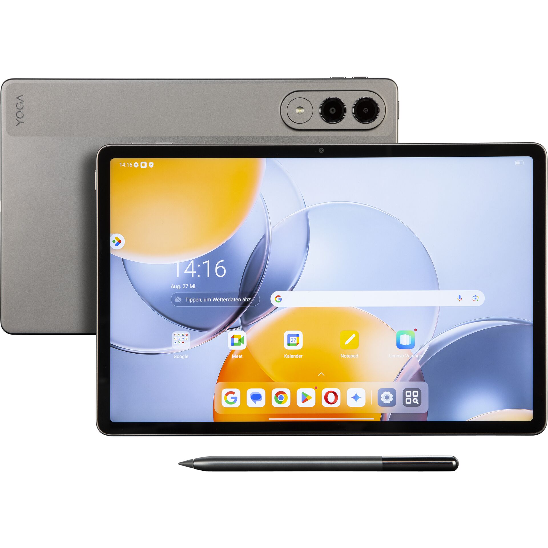 tablet, Android, LCD, Stift, Duale Kamera