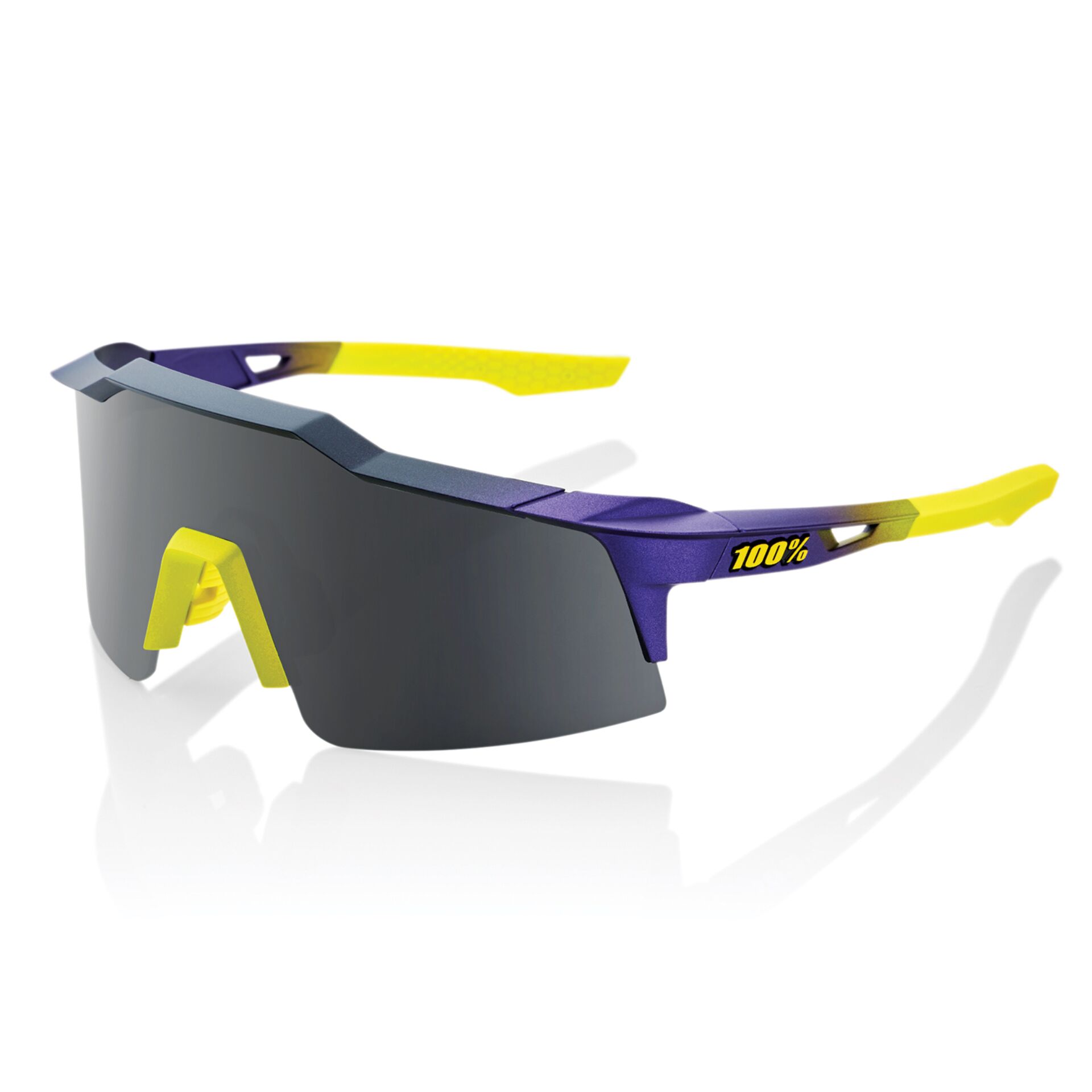 Sonnenbrille, Sportbrille, Lens-Overlay, Gelb, Mehrfarbig