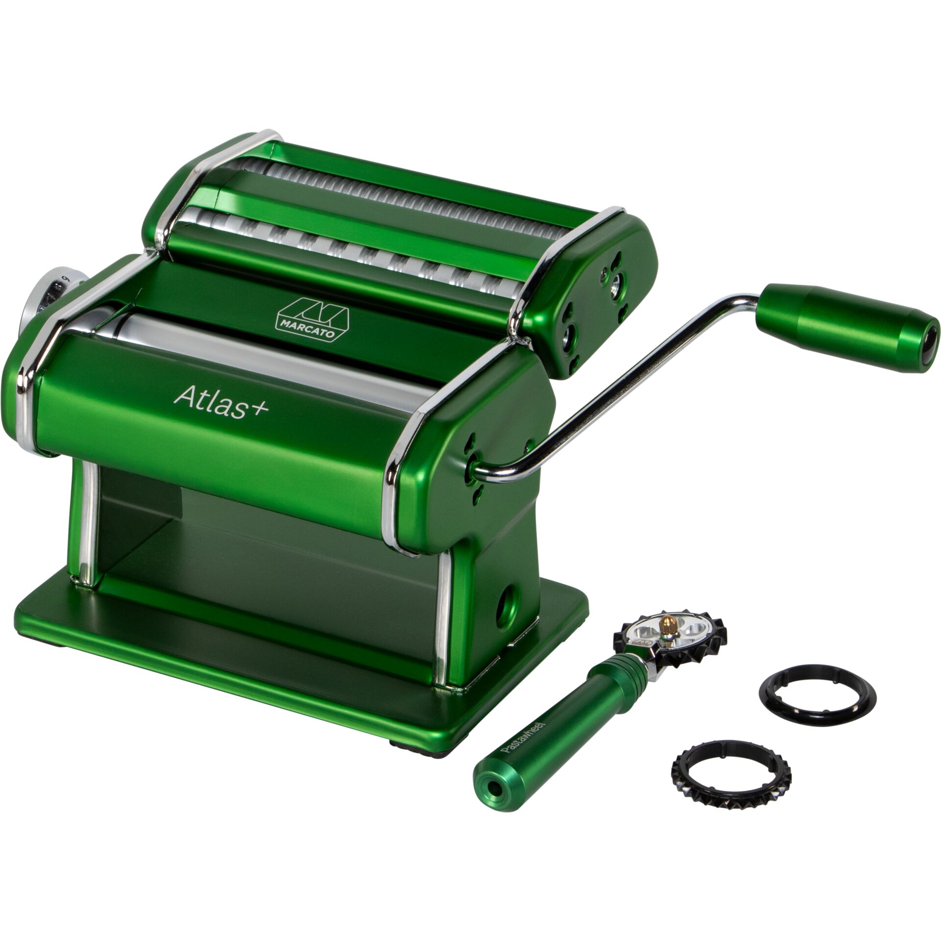 Pasta maker, Nudelmaschine, Grün, Handbetrieben, Atlas+