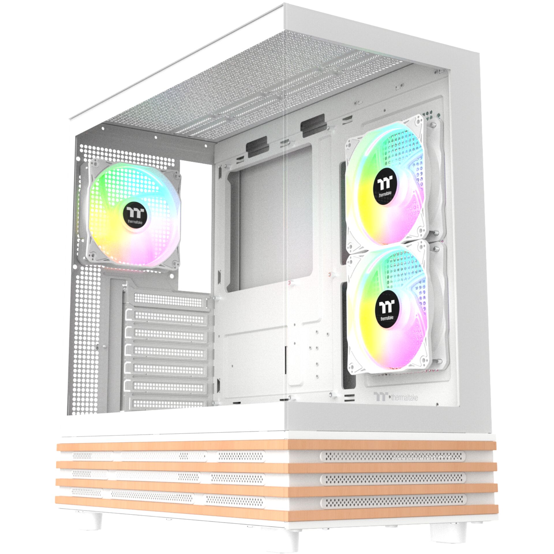 Gehäuse, PC-Gehäuse, Midi-Tower, RGB-Lüfter, Kühlung