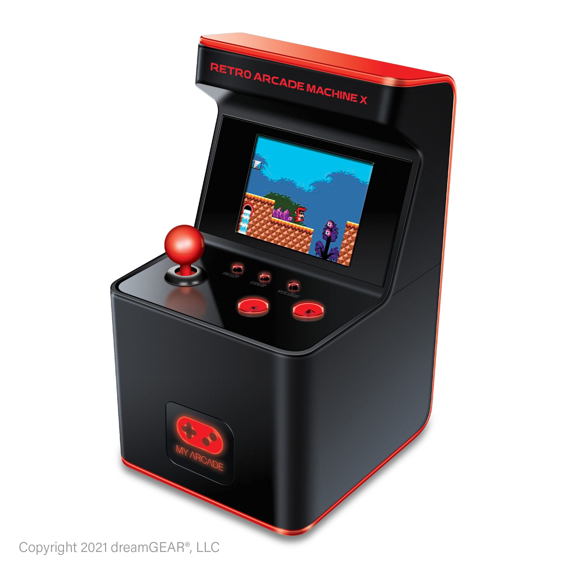 arcade cabinet, mini arcade, arcade machine, retro gaming, handheld-style