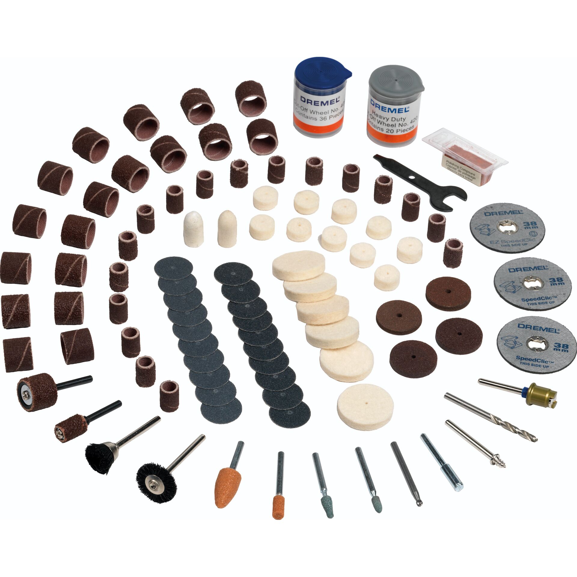 Dremel 724 Mehrzweck-Zubehörset  150 tlg.