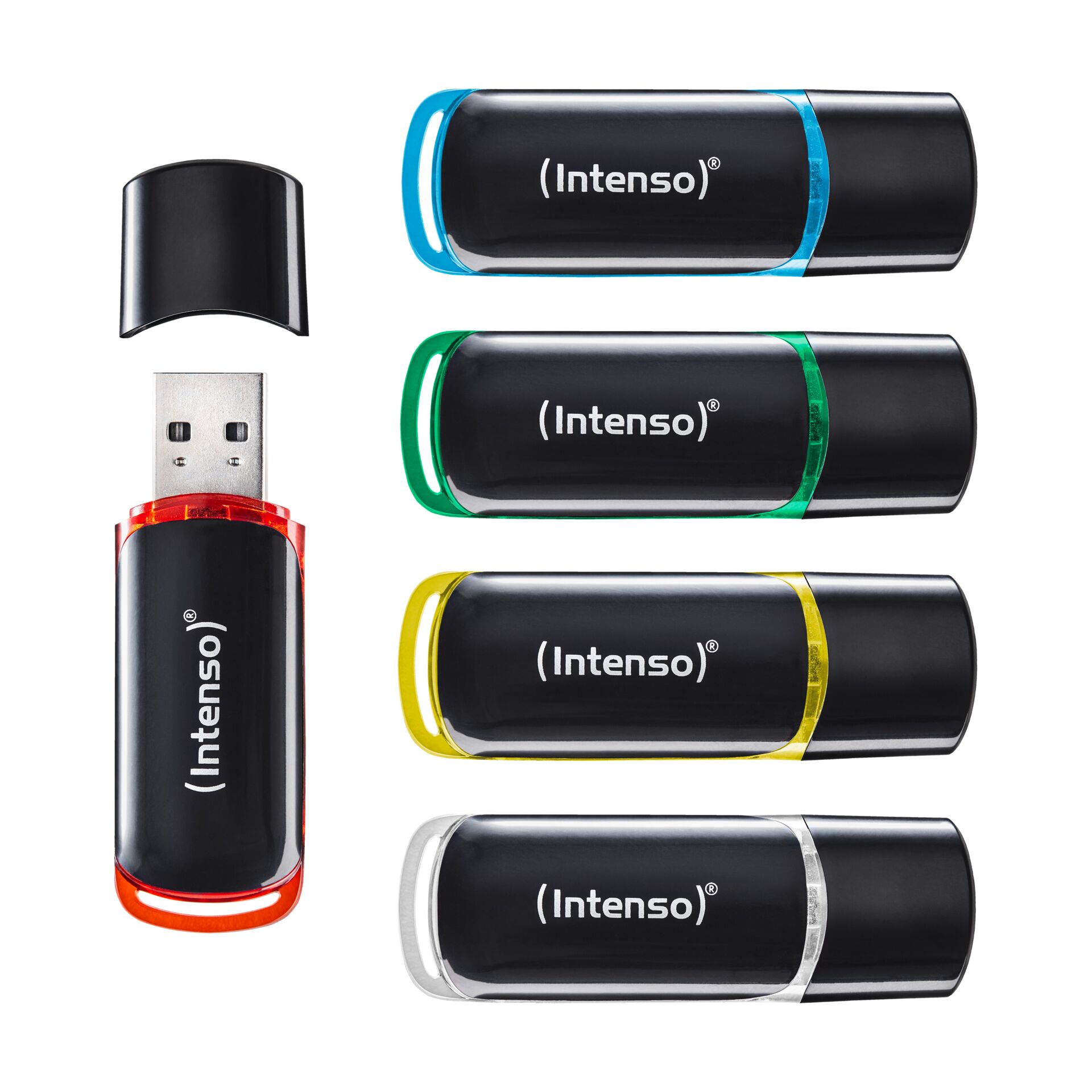 USB-Stick, USB-Stick-Designer, Intenso, Speicherstick, 4-5 Farben