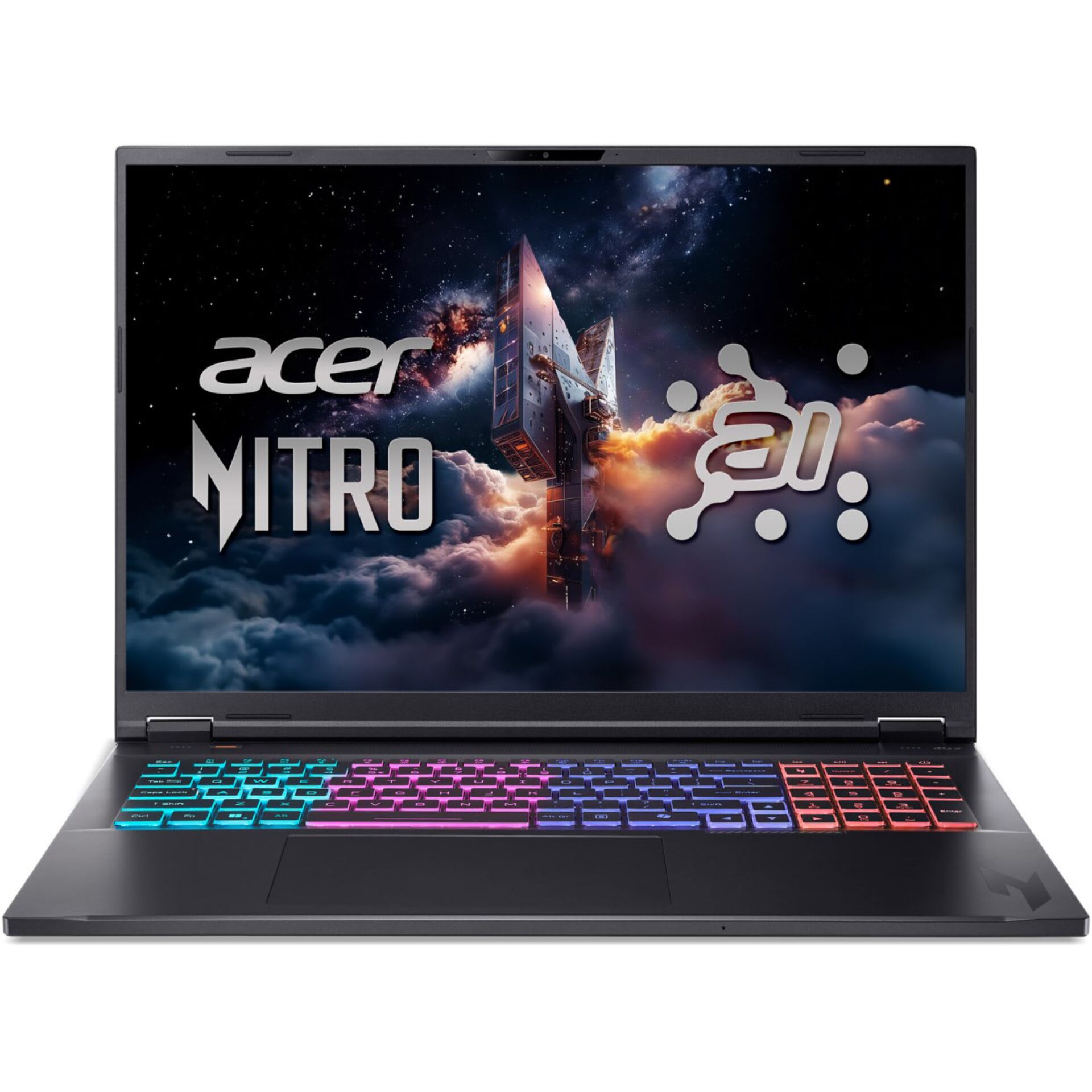 laptop, gaming laptop, RGB-Tastatur, 16GB RAM, mitternachtsschwarz