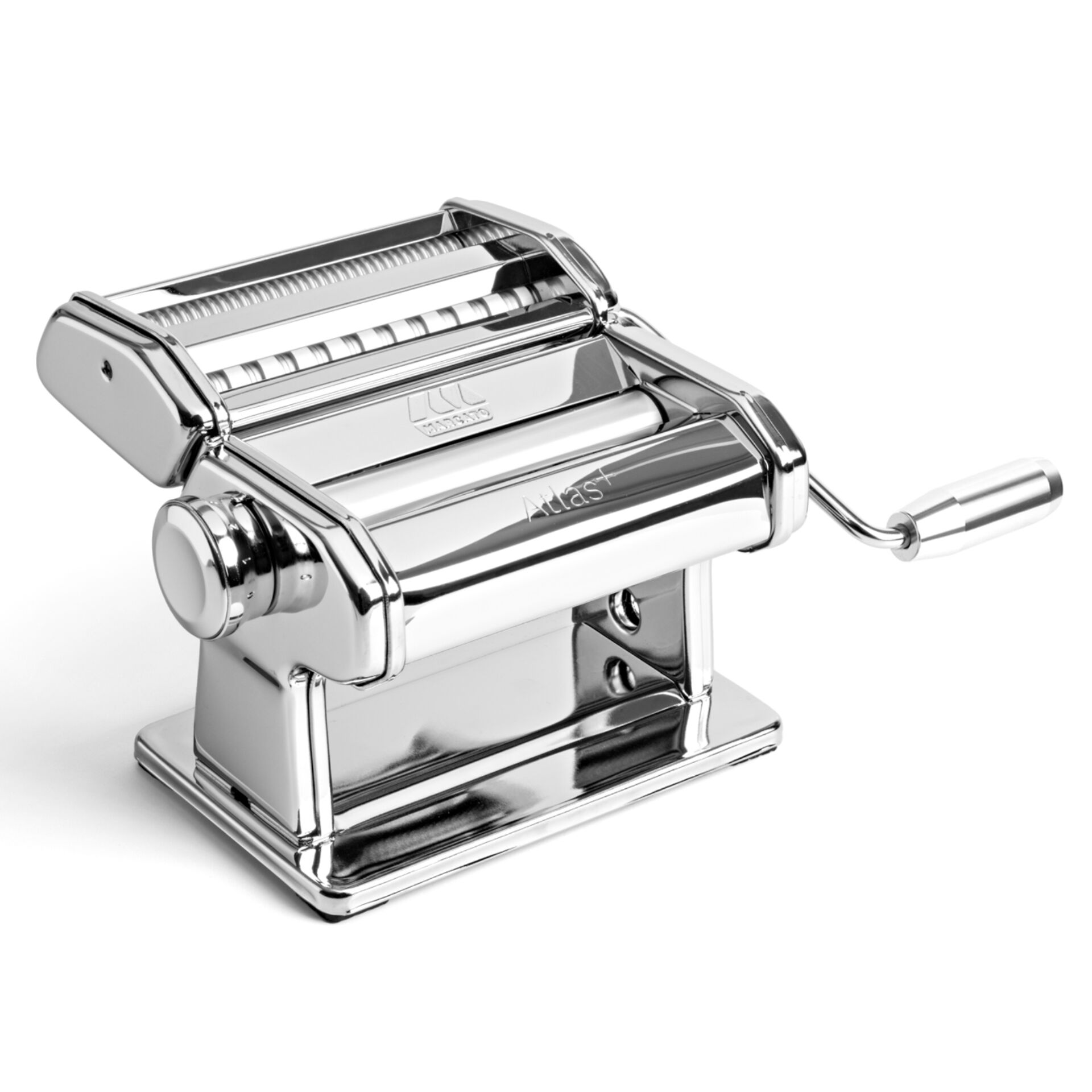 Pasta machine, Küche, Metall, Chrom, Manuelle Spule, Pasta Maschine, Nudelmaschine, Metall, Chrom, Manuell