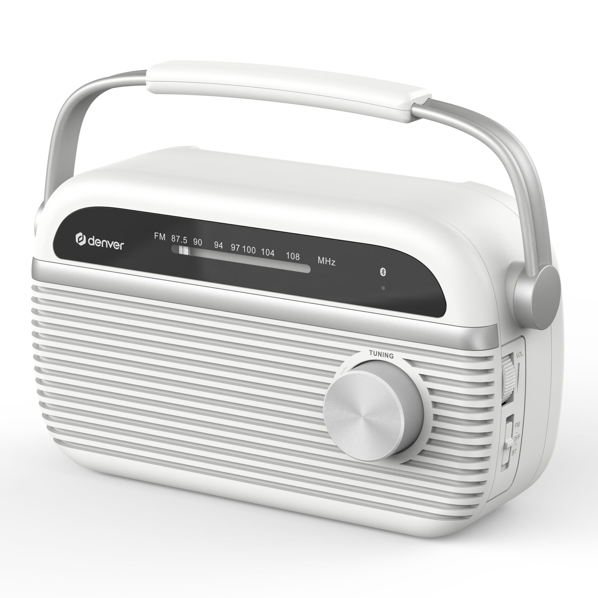 Tragbares Radio, Radio mit Tuner, Bluetooth Radio, Kompakt Radio, USB/FM Radio