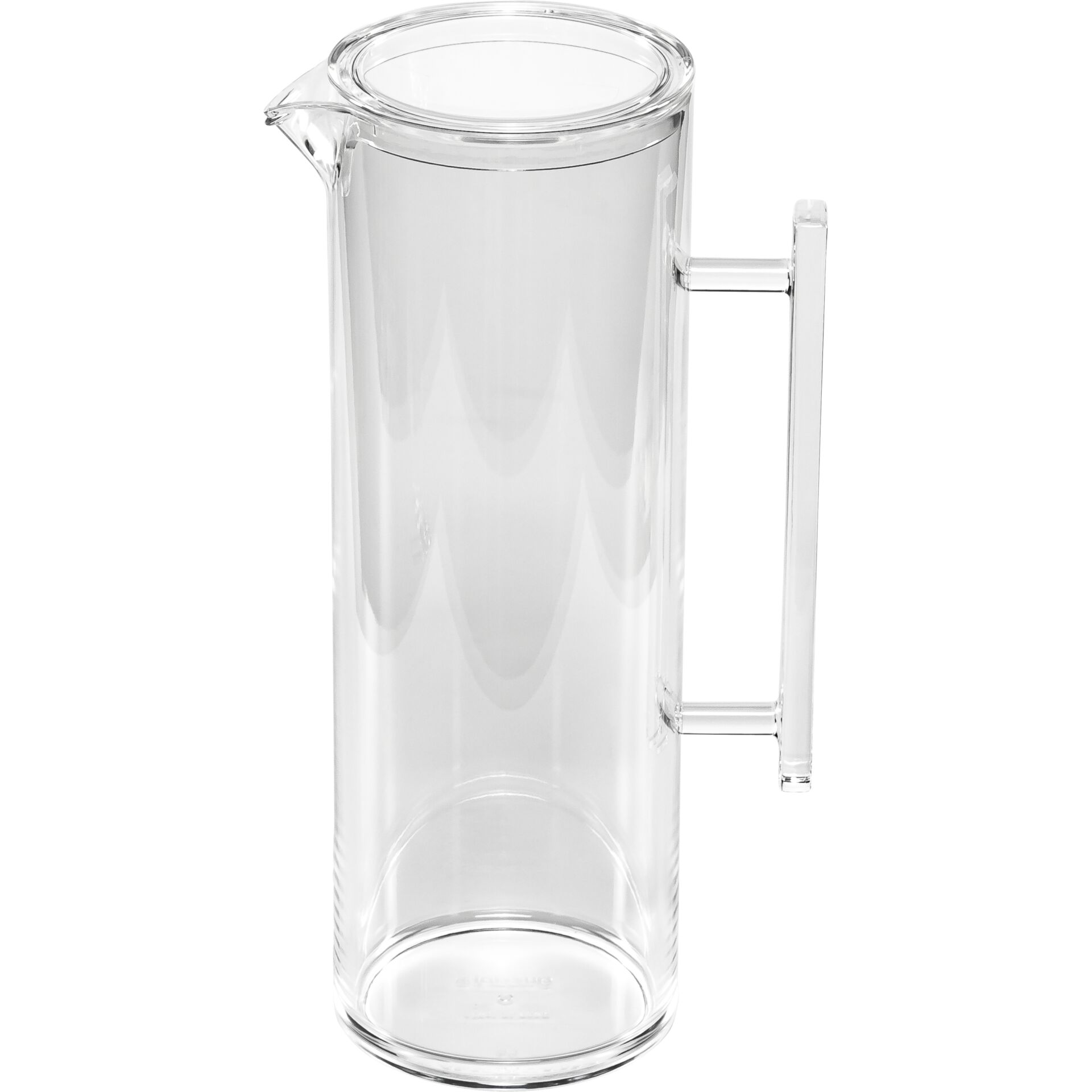 Glaskanne, Deckelöse, Durchsichtiges Glas, Glaskaraffe, Wasserkanne