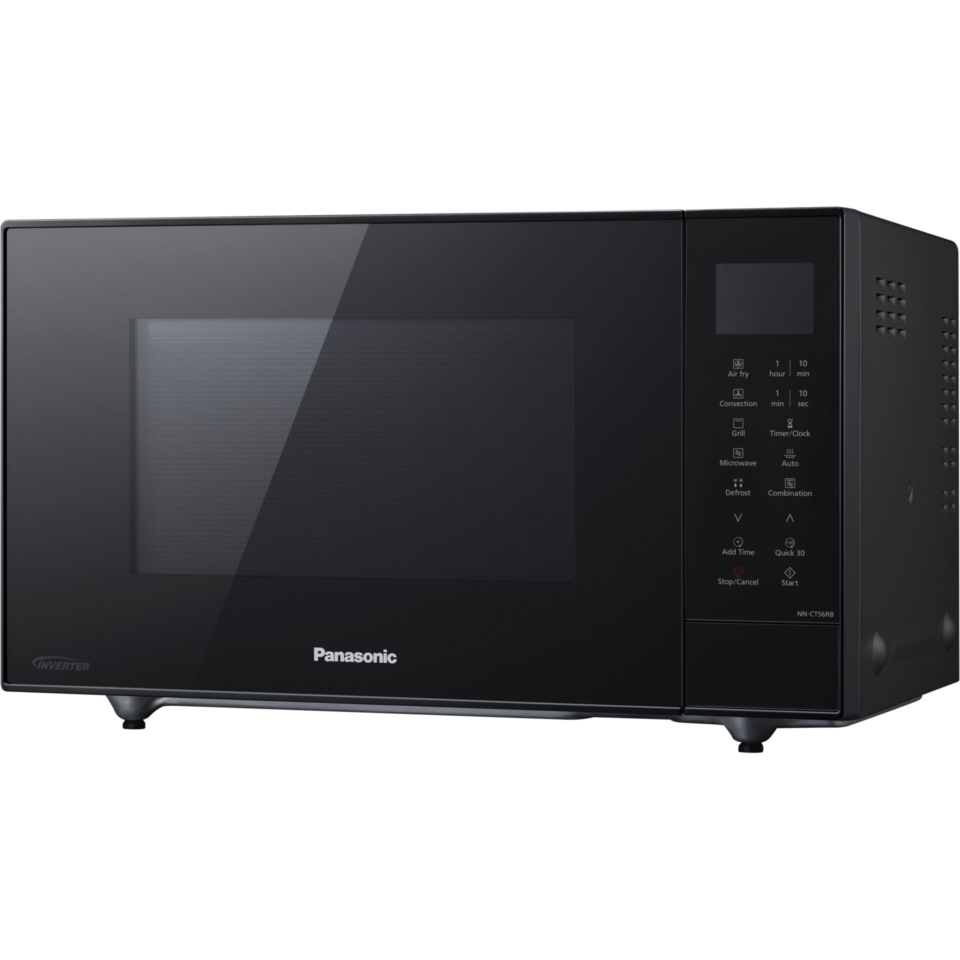Mikrowelle, Backofen, Inverter, Schwarz, Küchengerät