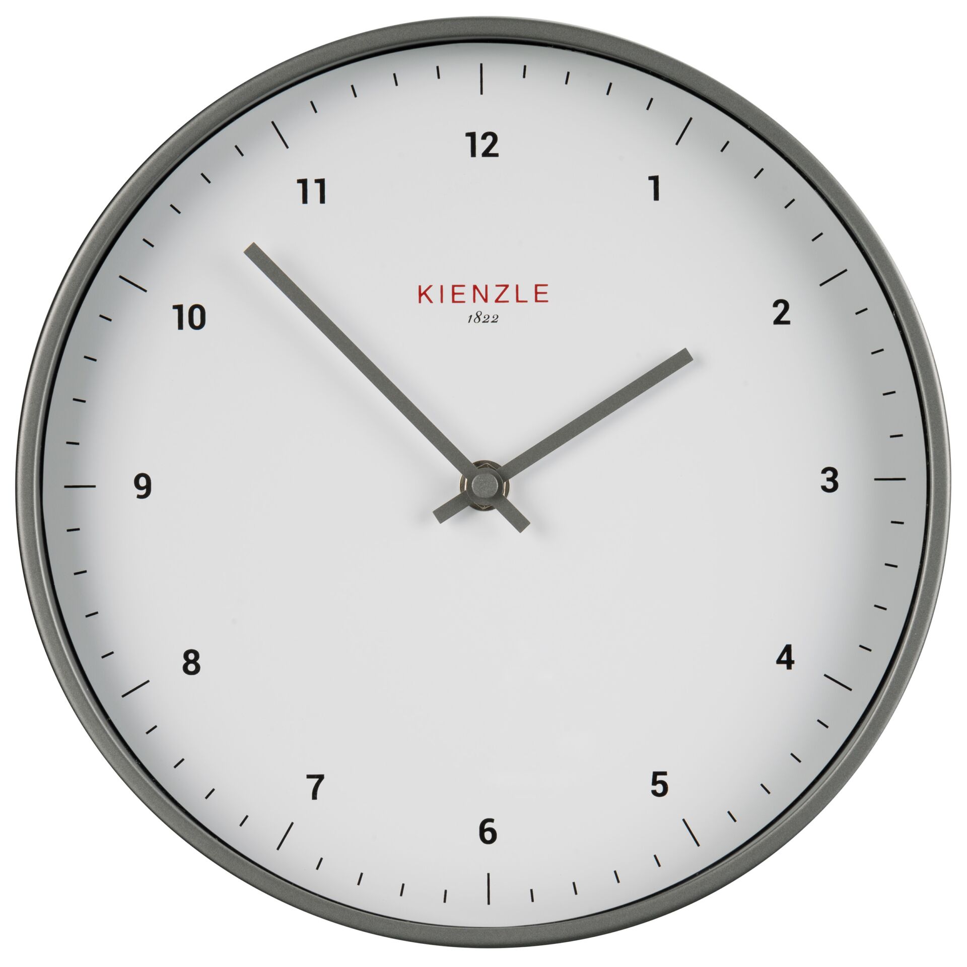 Wanduhr, Kreisuhr, Metalluhr, runde Uhr, Ziffernblatt