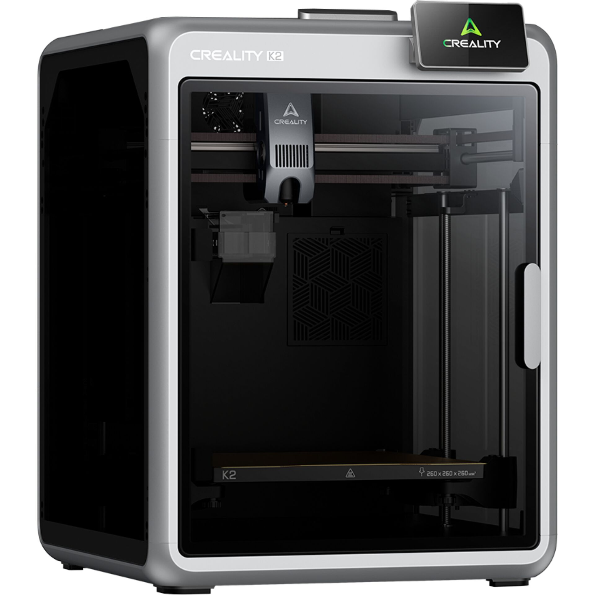 3D-Drucker, K2, Creality, FDM, Transparent-Tür