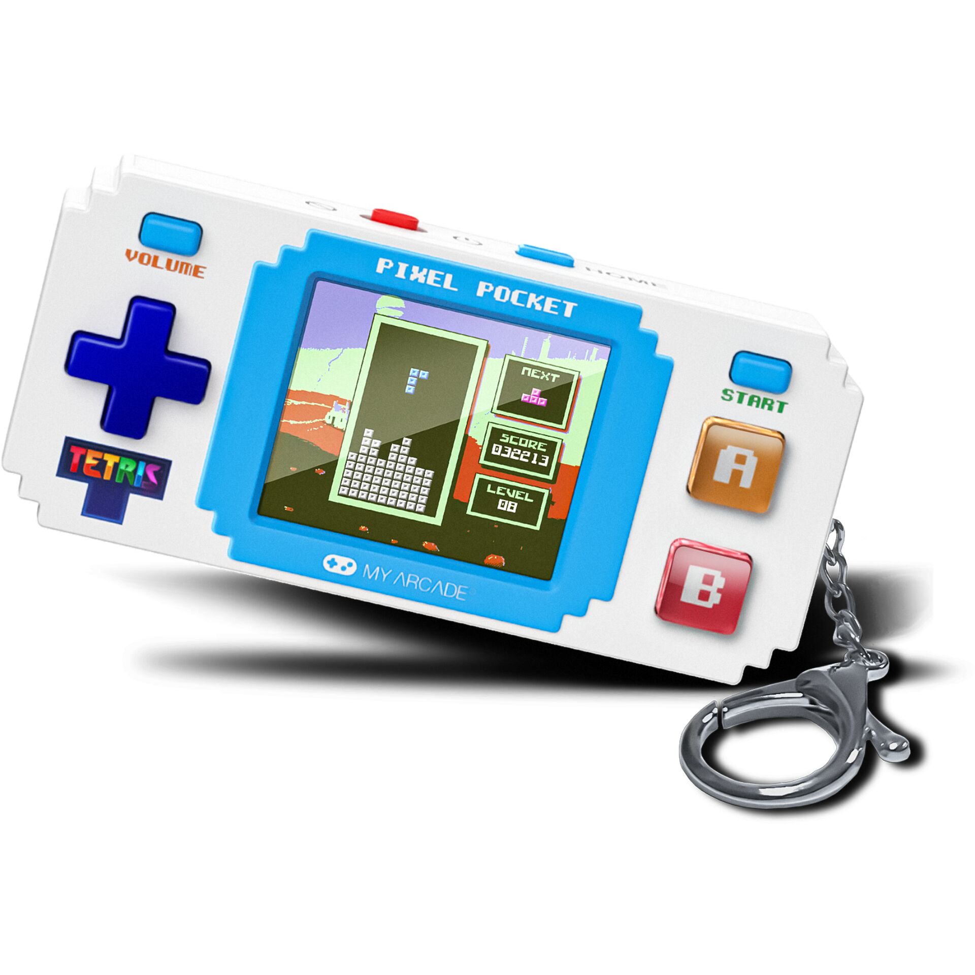 handheld Konsole, Pixel Pocket, Spielzeug-Gaming, Minianzeige, Schlüsselanhänger