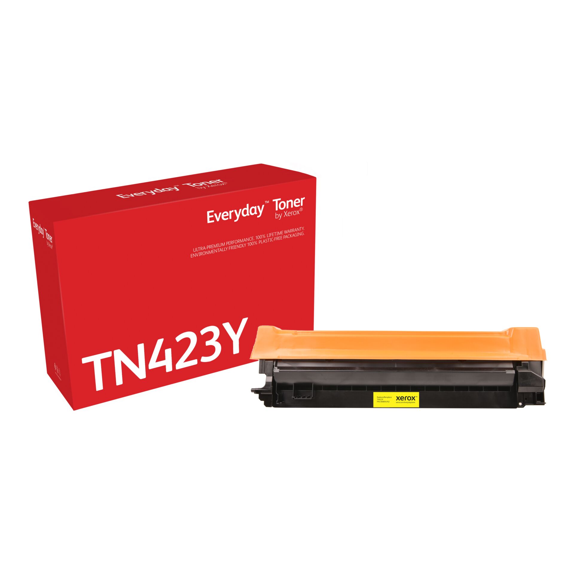 Toner, Tonerpatrone, TN423Y, Laserprinter, Xerox