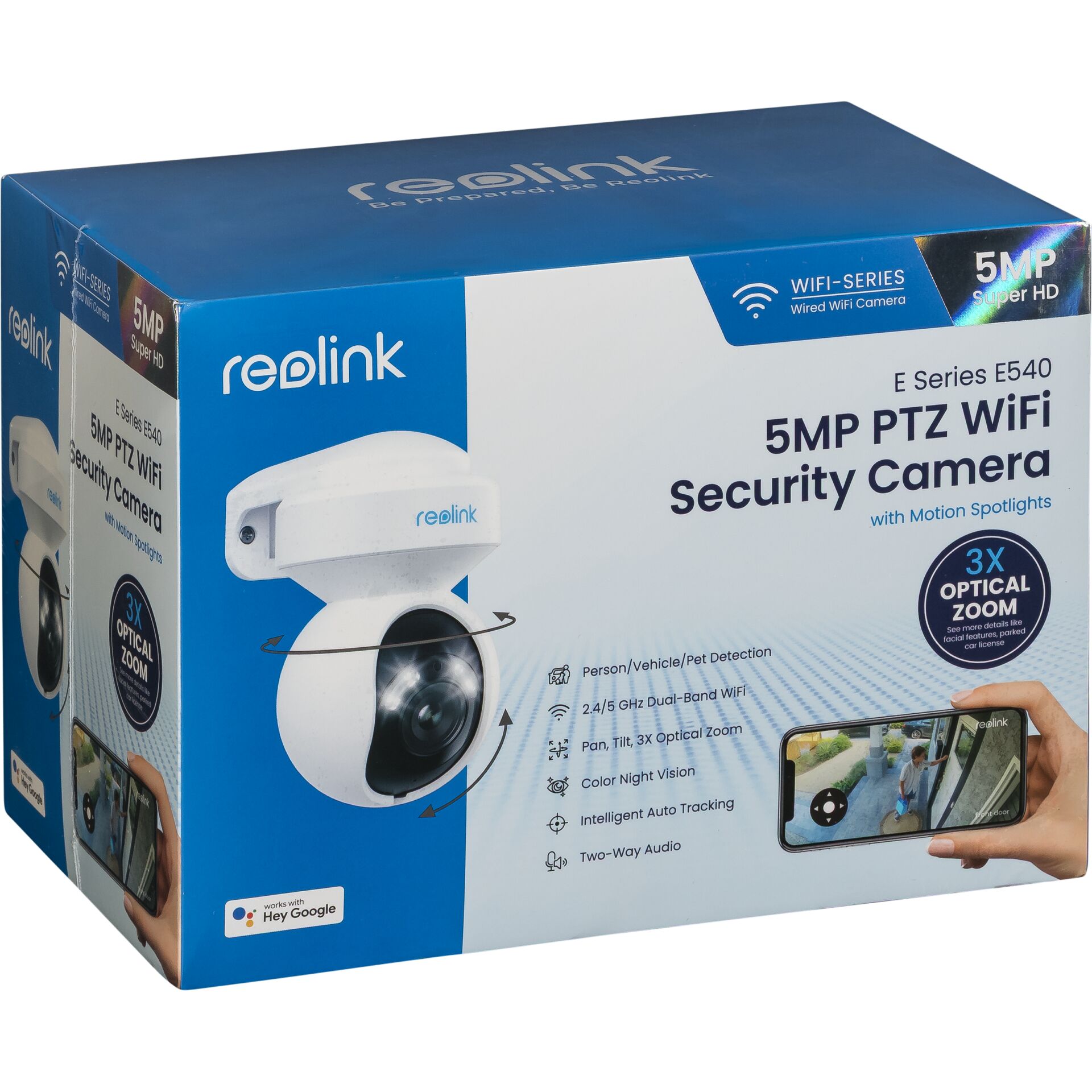 Elektronik, Kamera, 5MP, PTZ, WiFi, Sicherheitskamera, Bewegung
