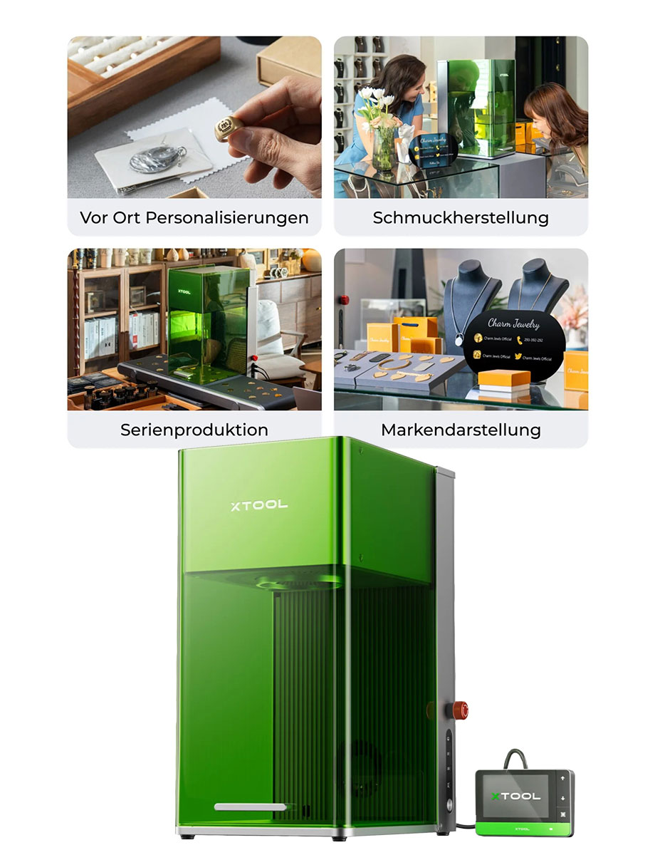 3D-Druck, Lasermaschine, grüne Maschine, Werkzeug, Zerspanung