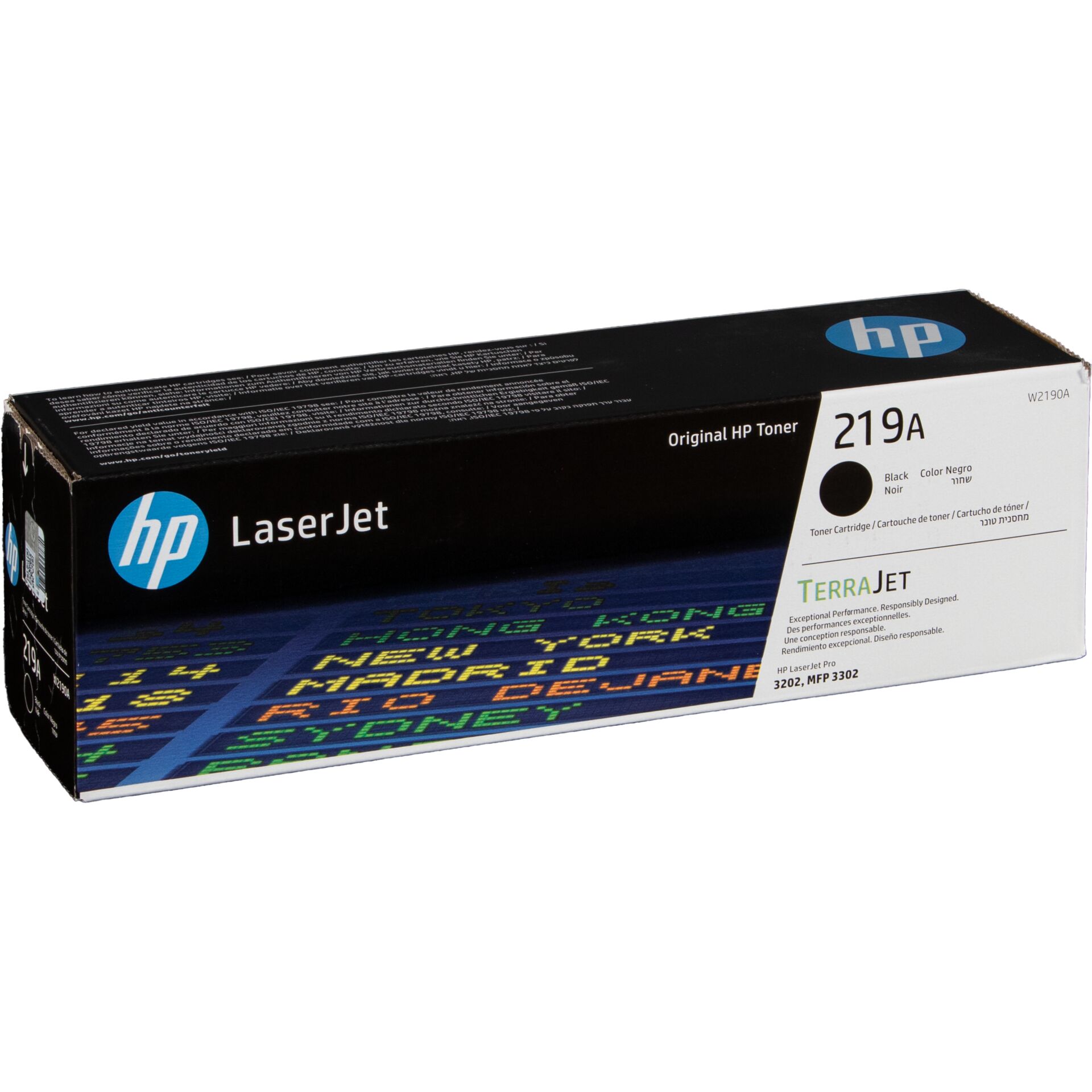 Text, LaserJet, Toner, HP, 219A, Schwarz
