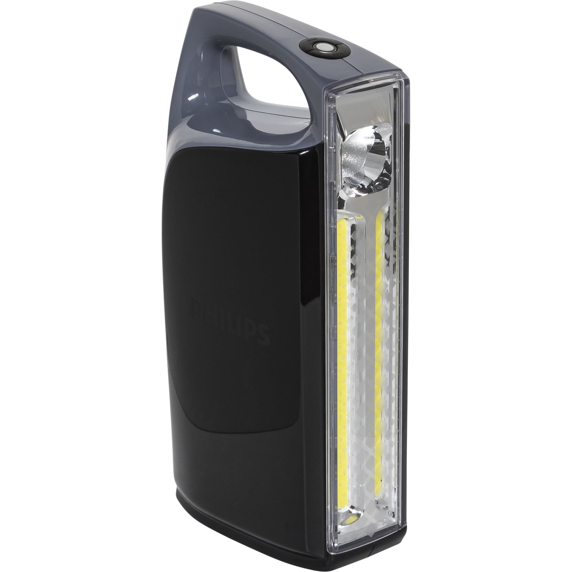 Handheld, Taschenlampe, LED, aufladbar, schwarz