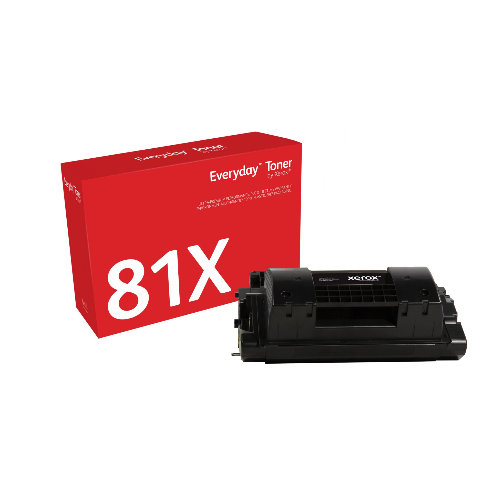 Toner, Printer-Toner, Xerox 81X, Schwarz-Toner, Patrone