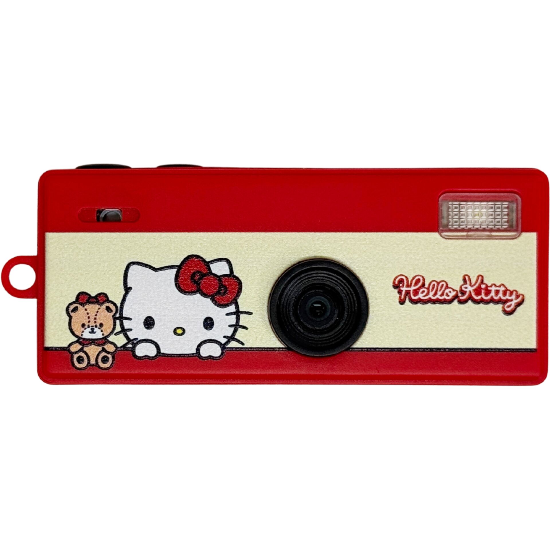 Hello Kitty, Kamera, Rot, Kinderkamera, Stick-Lock-Design