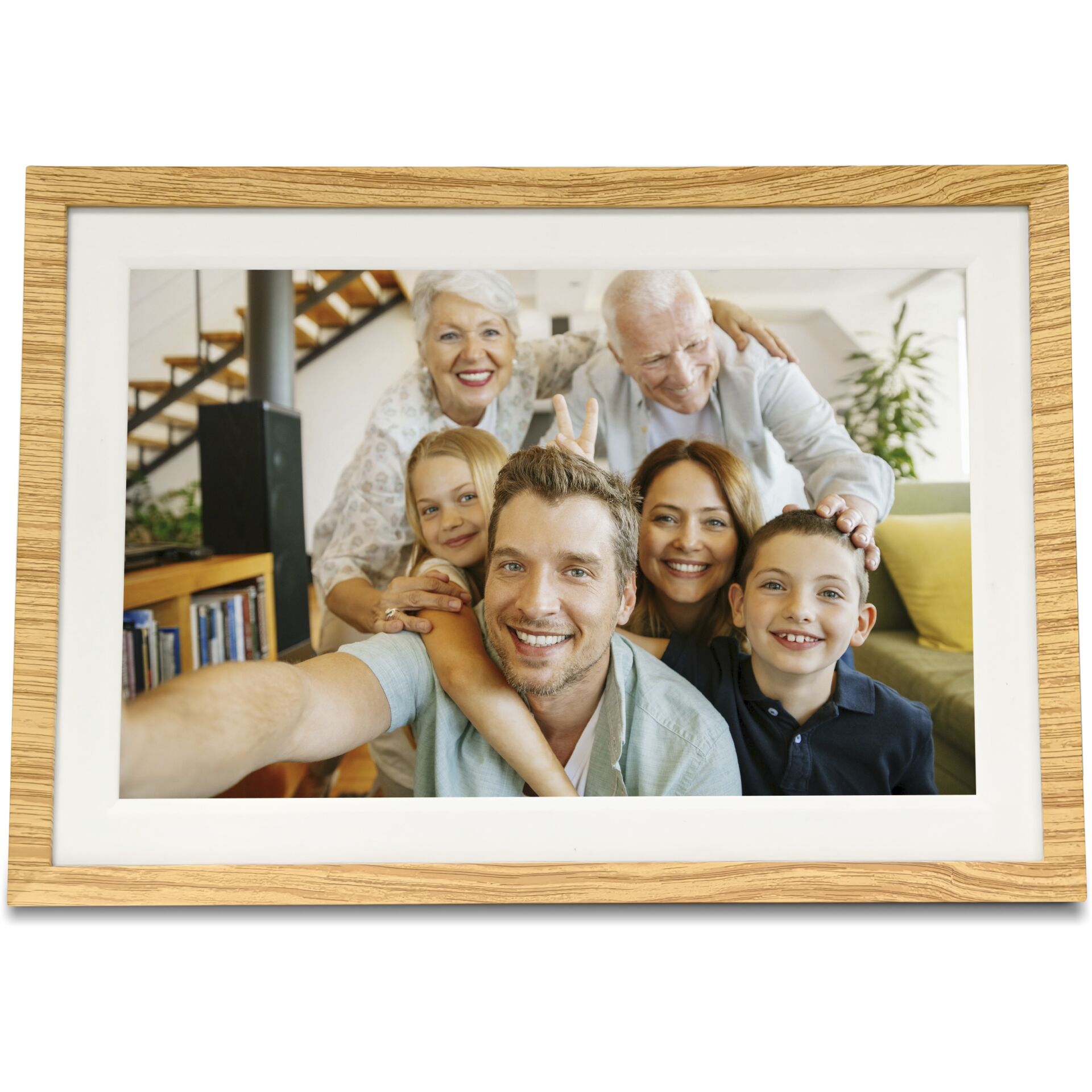foto, rahmen, holzrahmen, familienportrait, selfie