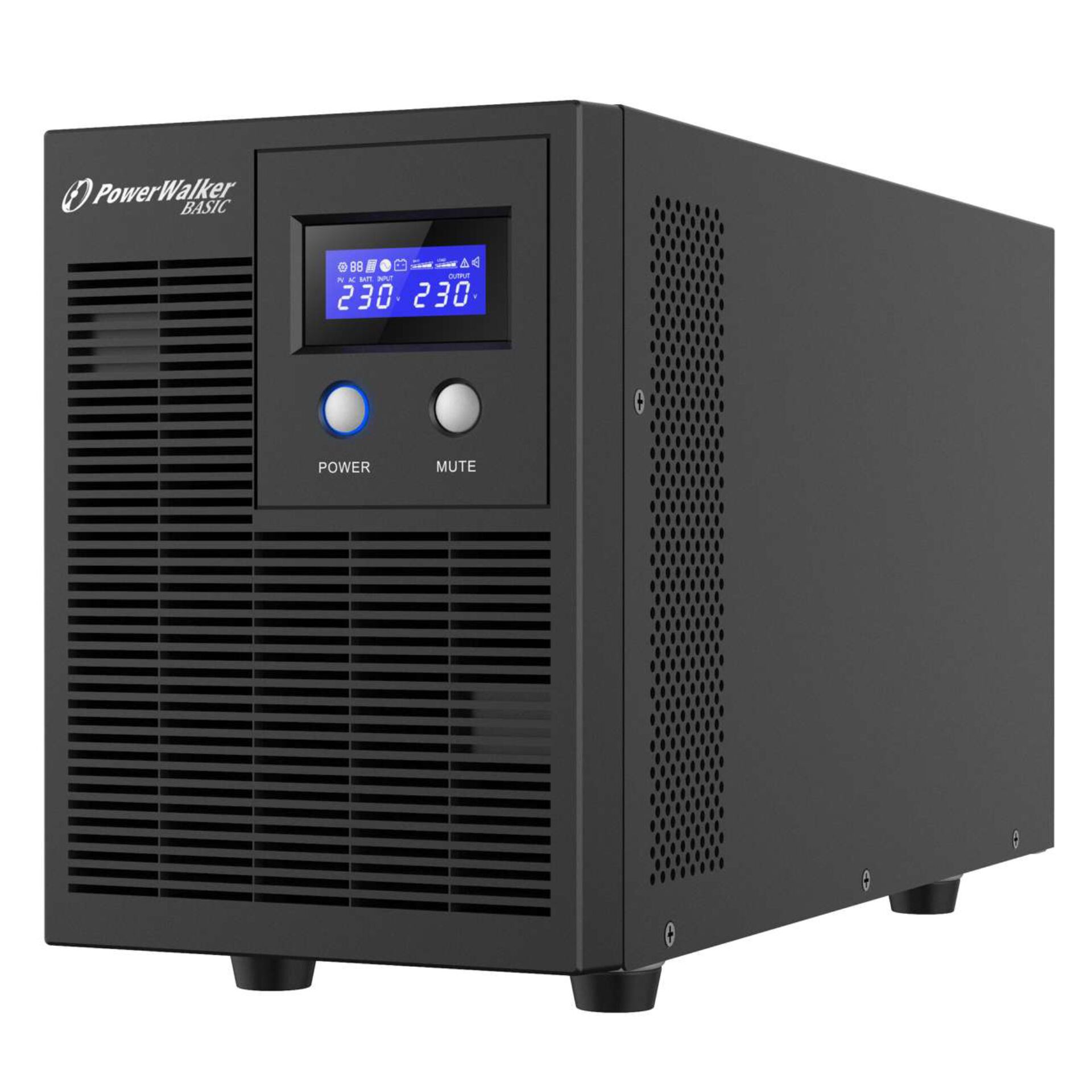 USV, Power inverter, USV, Batterie-Backup, LCD-Anzeige, USV, Stromversorgung, USV-Gerät, Spannungsanzeige, Kompakt-Gehäuse
