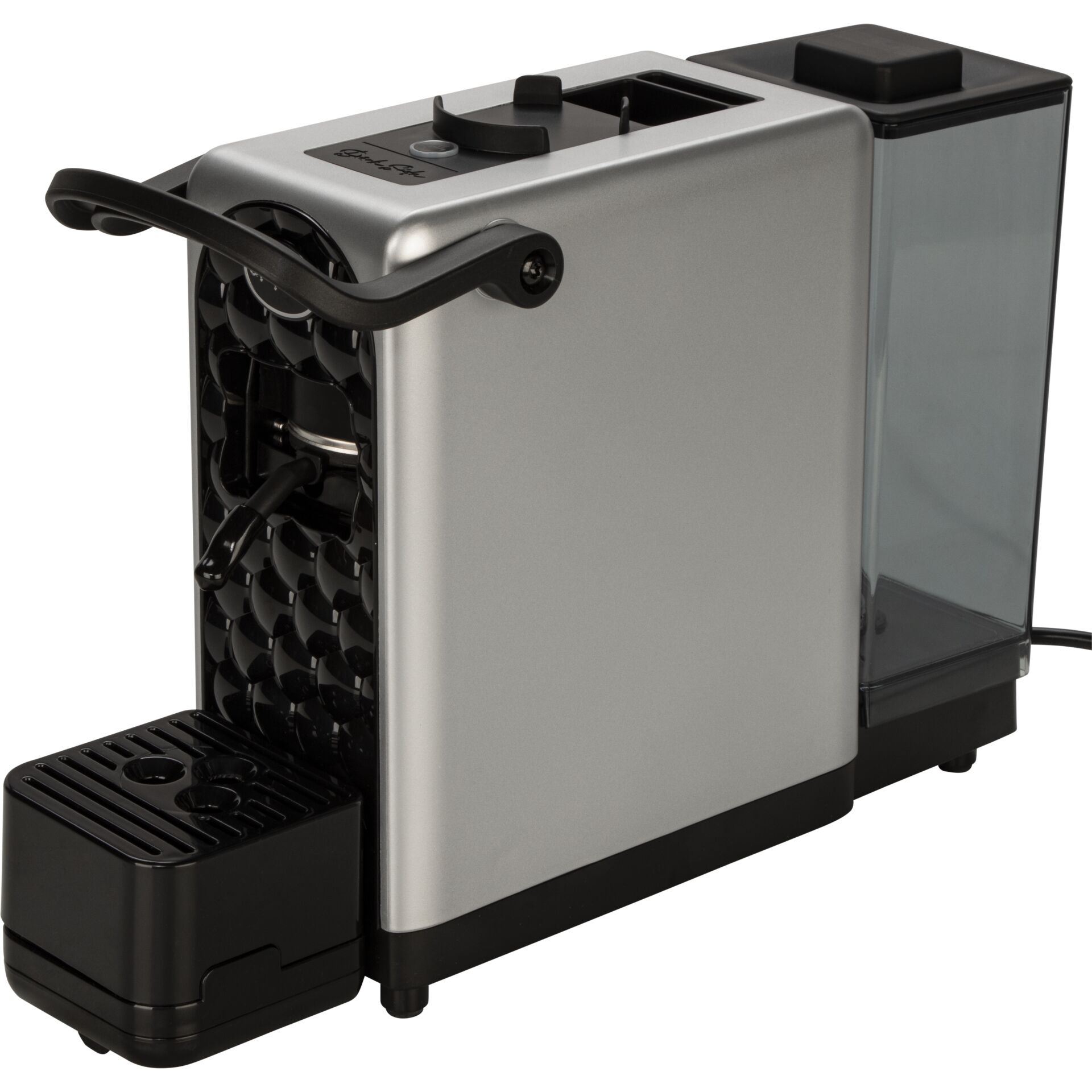 Kaffeemaschine, Kaffeevollautomat, Espresso-Maschine, Kapselautomat, Metallisch
