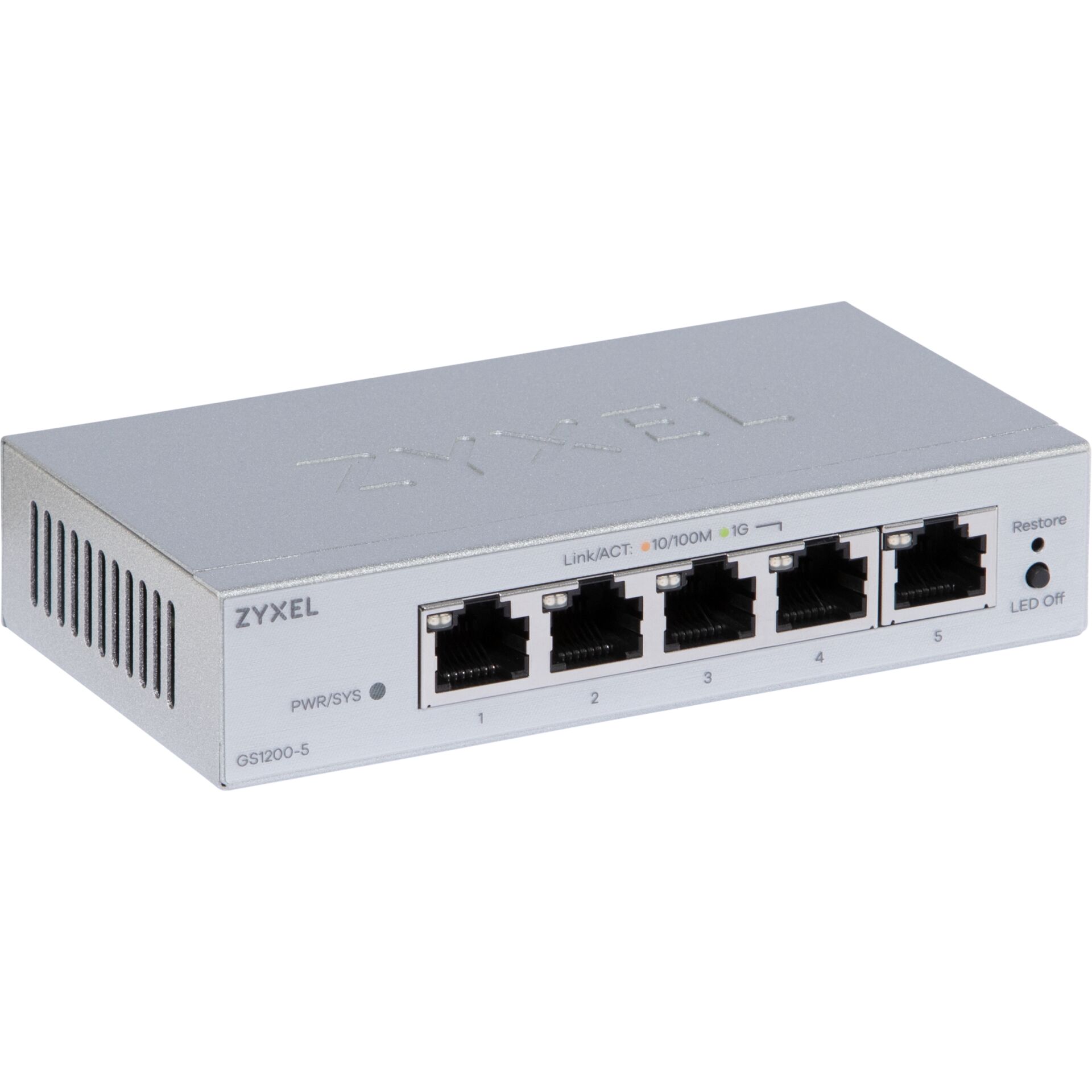 switch, unmanaged switch, 5-Port, Netzwerkgerät, Switch