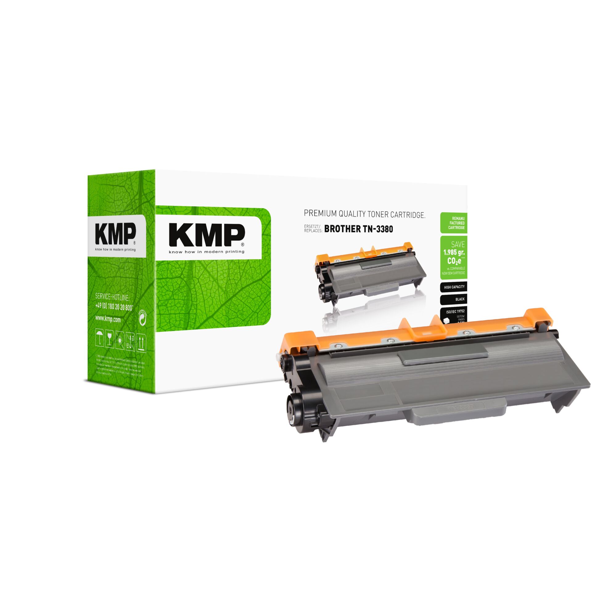 Computerausrüstung, Elektronik, Hardware, Adapter, Maschine, TonerKartusche, Toner, Drucker, KMP, SchwarzGraue Kartusche