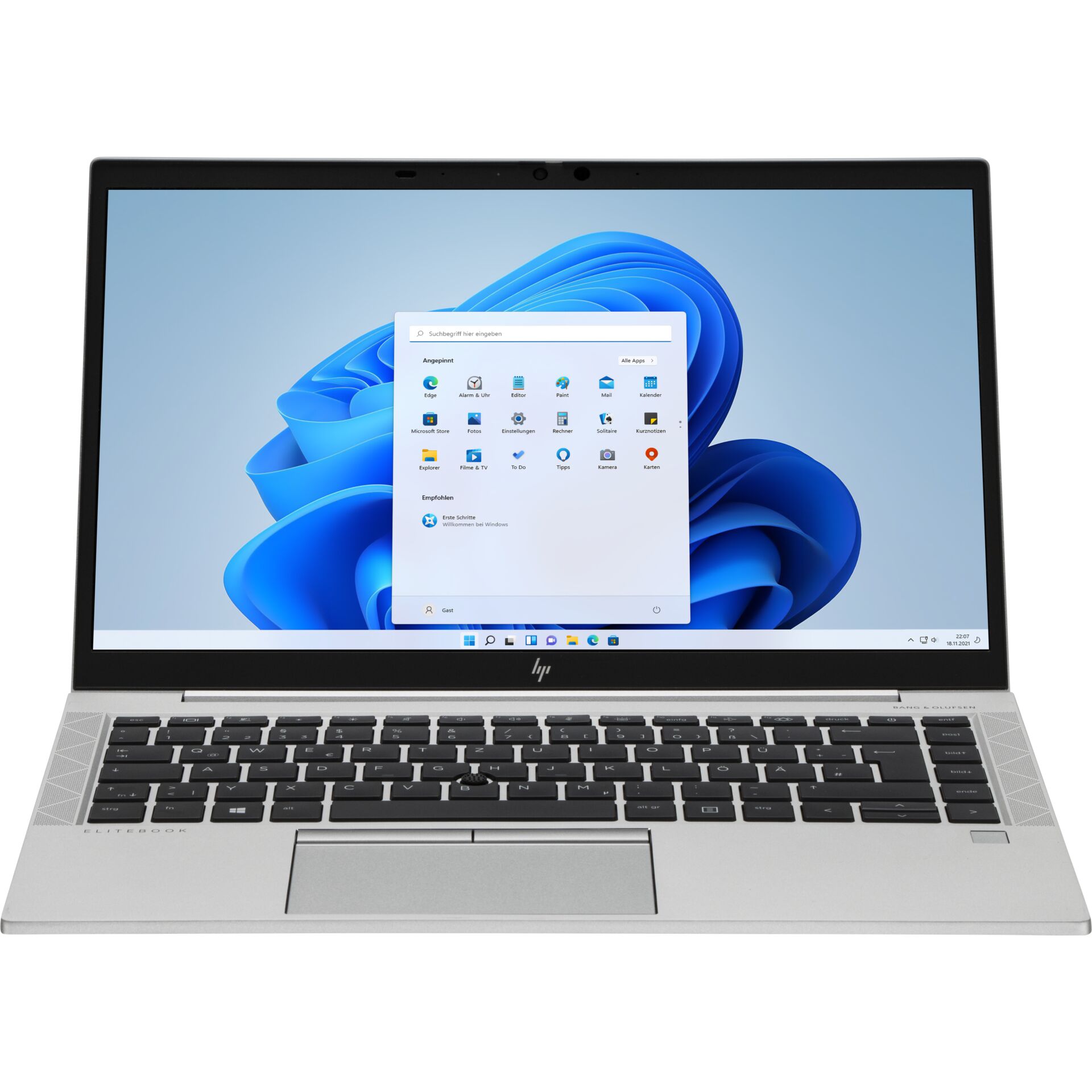 laptop, notebook, silber, schwarz-keyboard, windows-display