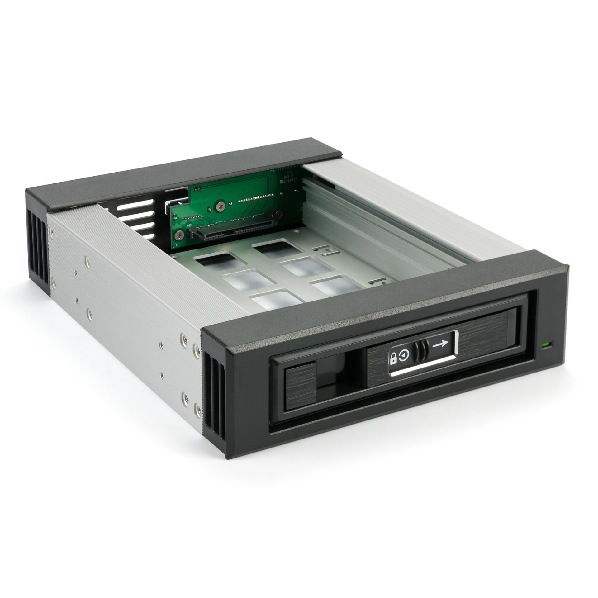 Hot-swap Drive Bay, 2.5 Zoll Laufwerk, SATA-Schnittstelle, Frontpanel, Festplatteneinschub