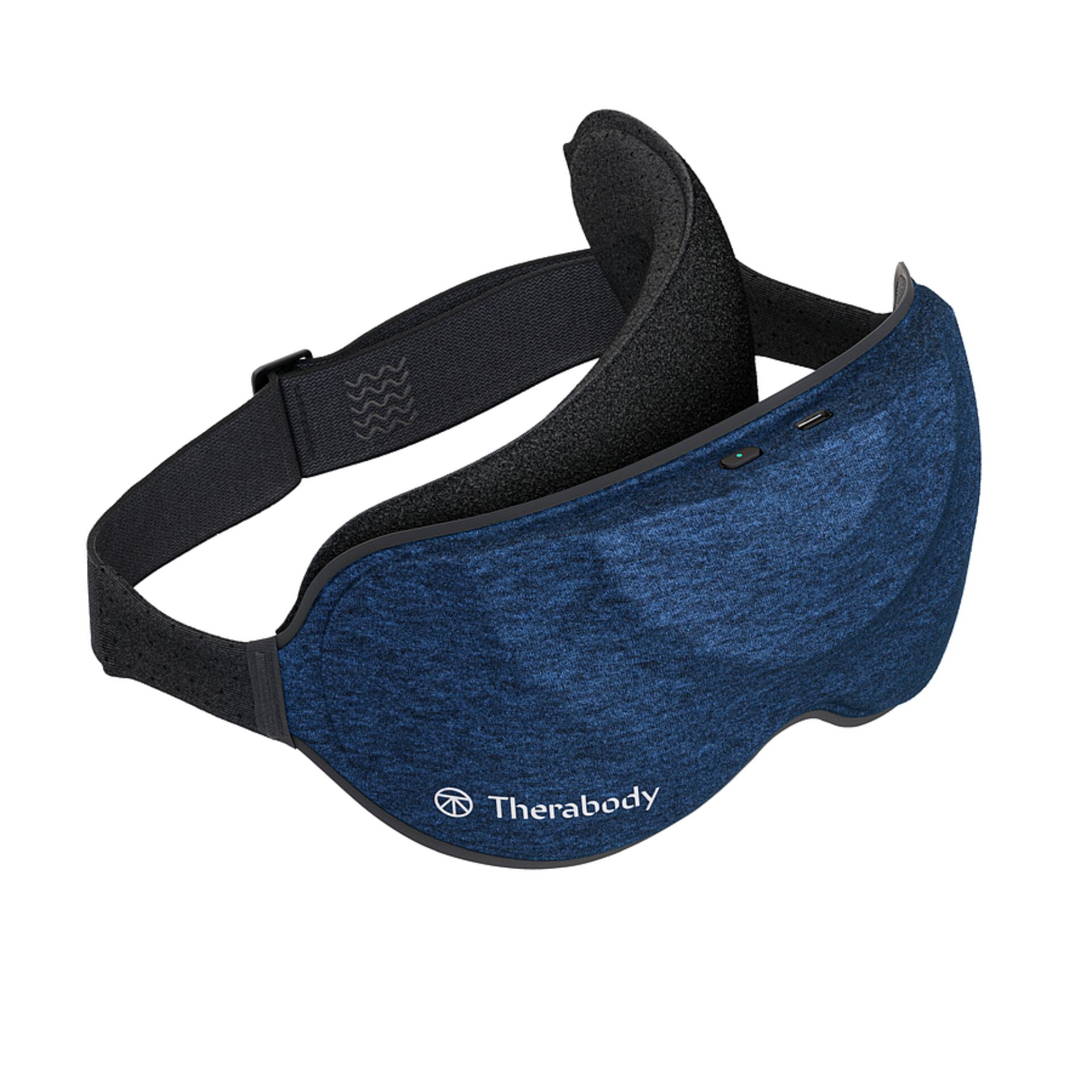 VR-Headset, TheraBody, Blaues Gewebe, Stirnband, Verstellbares Band