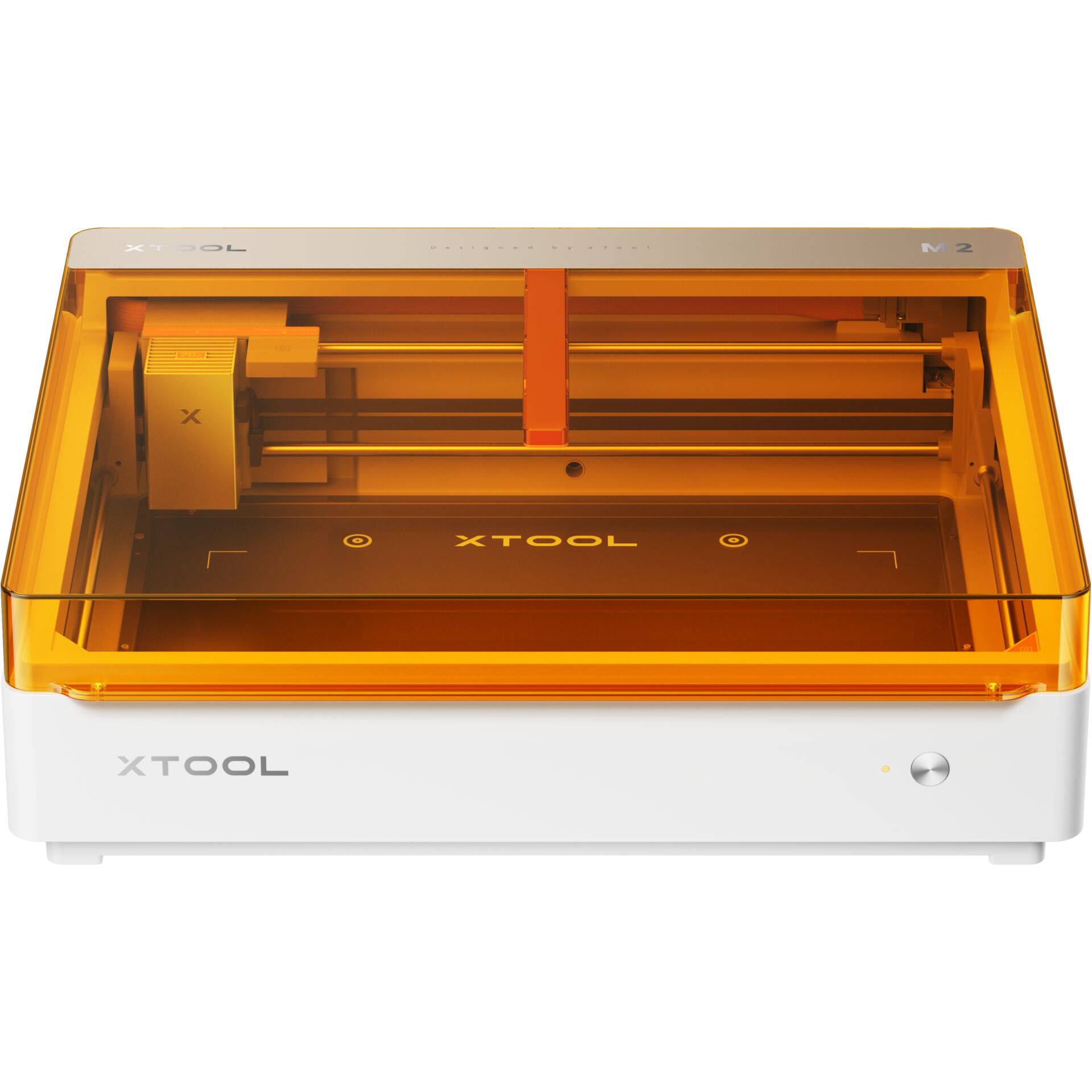 Netzteil, Externe Festplatte?, Power Supply, Metallic Cube, USB-C Port, 3D-Drucker, Laserschneidmaschine, Klarabdeckung, Orangene Abdeckung, XT0OL-Modell