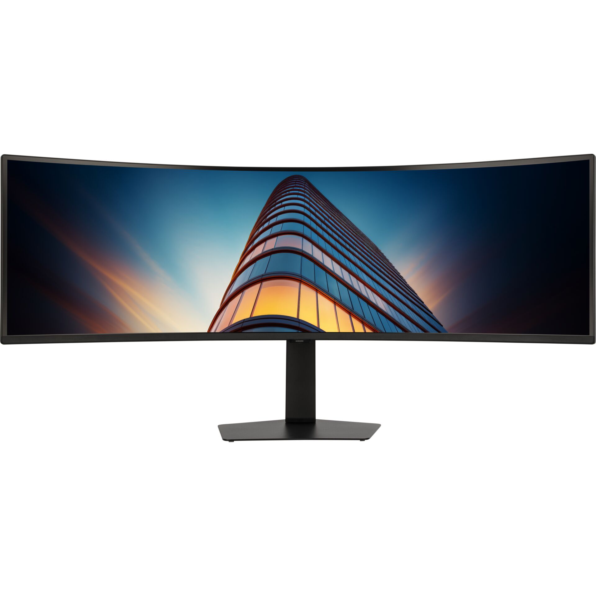 monitor, ultrawide, curved, LED, schwarz