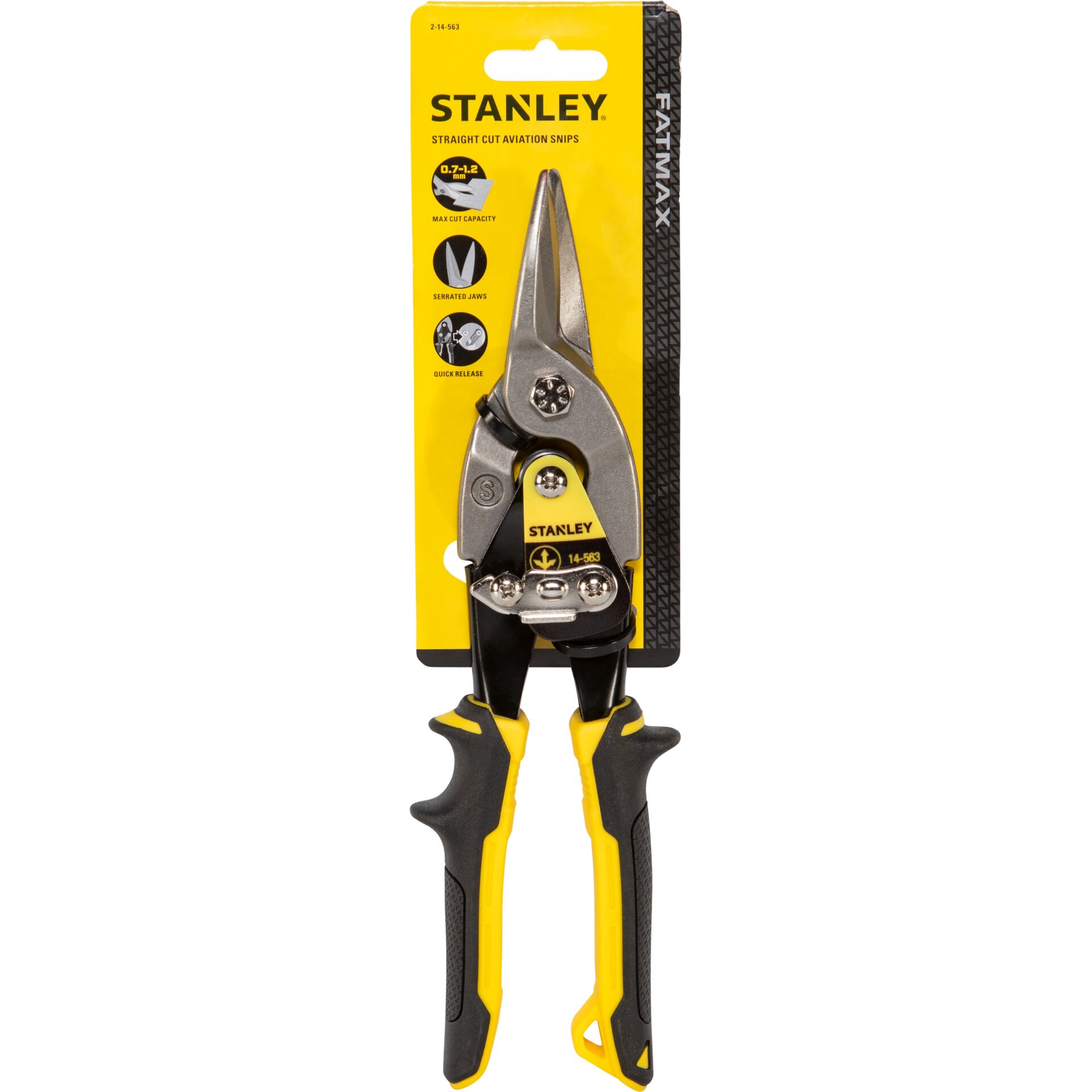 Heckenschere, Schneidewerkzeug, Gartenwerkzeug, Klippschere, Gelb-schwarz, Schnippwerkzeug, Blechschere, Stanley, Formschere, Trennwerkzeug