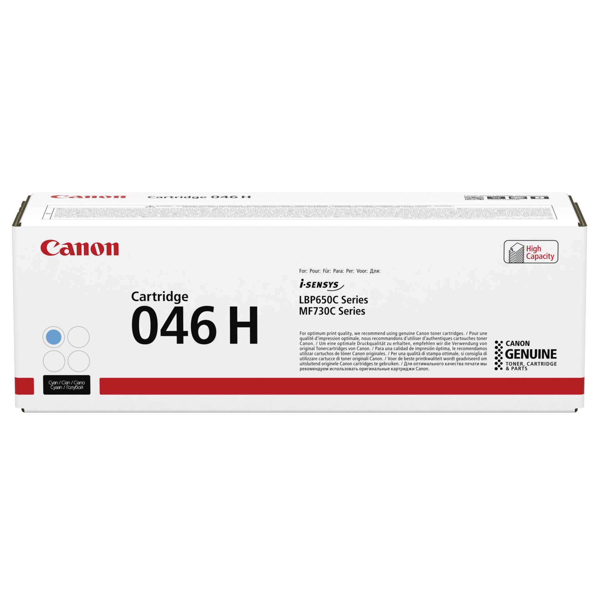 Canon Toner Cartridge 046 H C  cyan