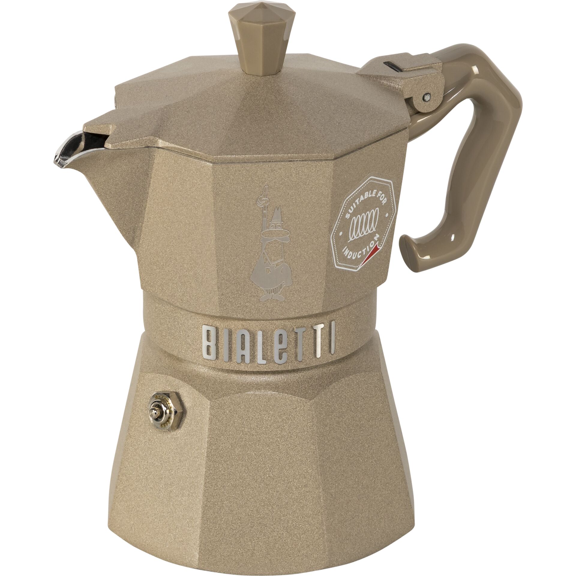 Kaffeemaschine, Mokkakanne, Metallic, Kupferfarben, Bialetti