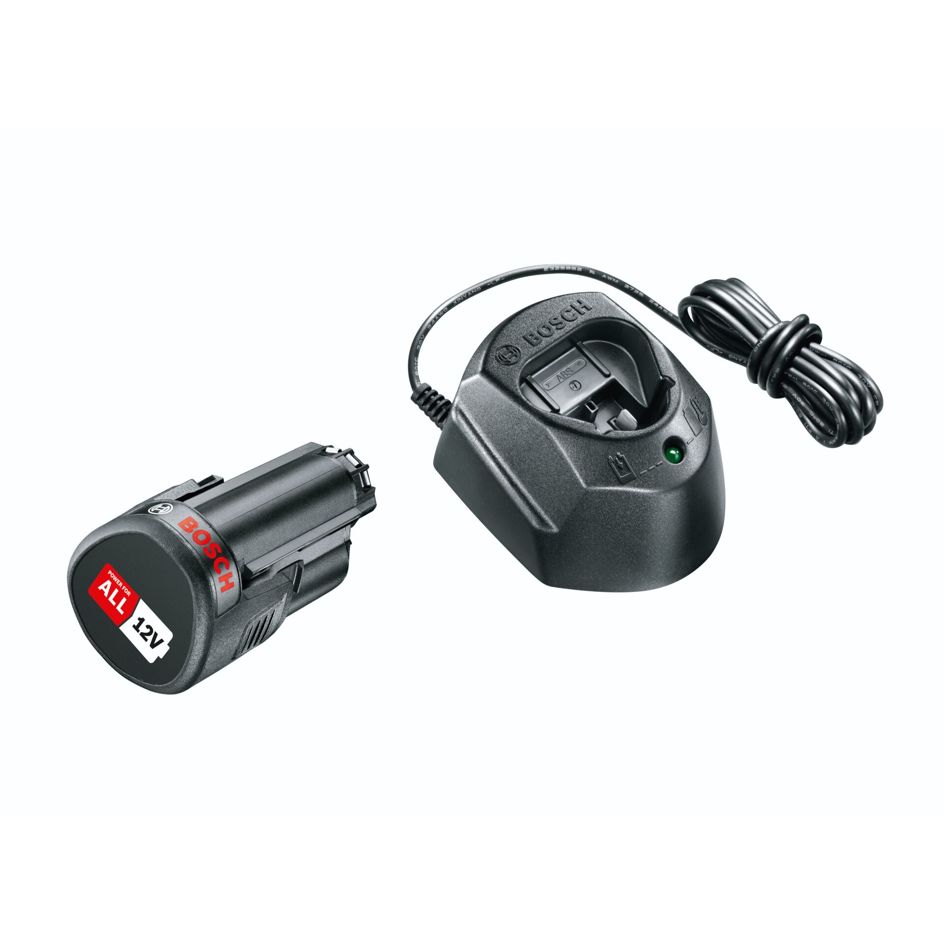 Akku, Ladegerät, 12V, Bosch, Niedrige Spannung