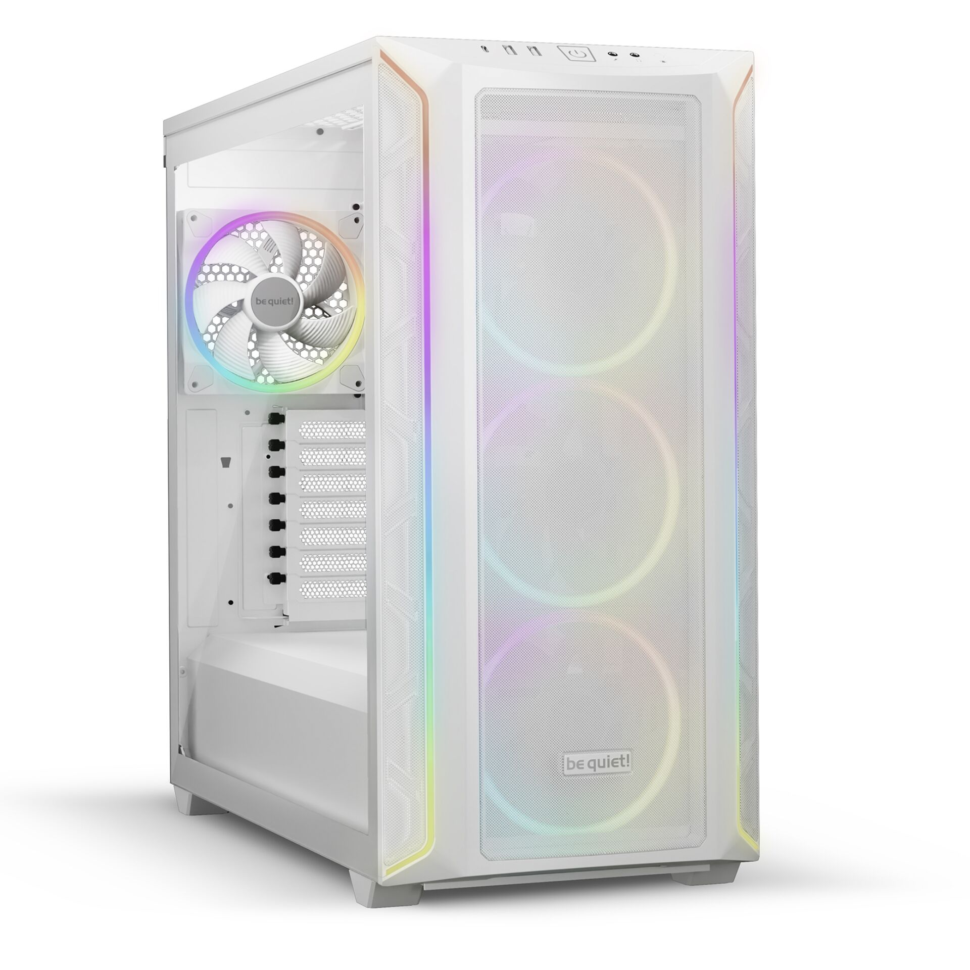 PC-Gaming-Gehäuse, RGB-Beleuchtung, Mid-Tower, Mesh-Front, ARGB-Led