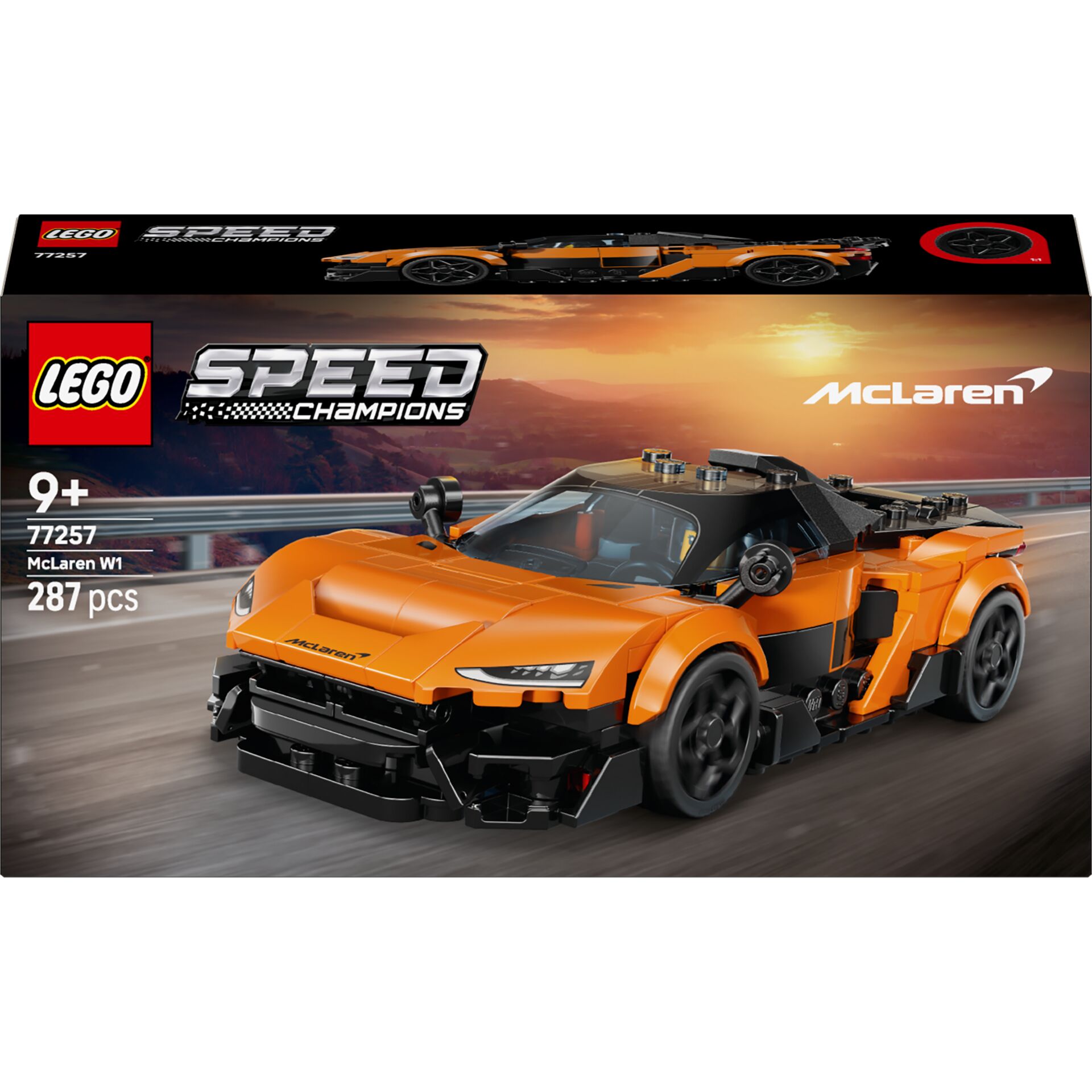 Lego, Speed Champions, McLaren, Sportwagen, Orange