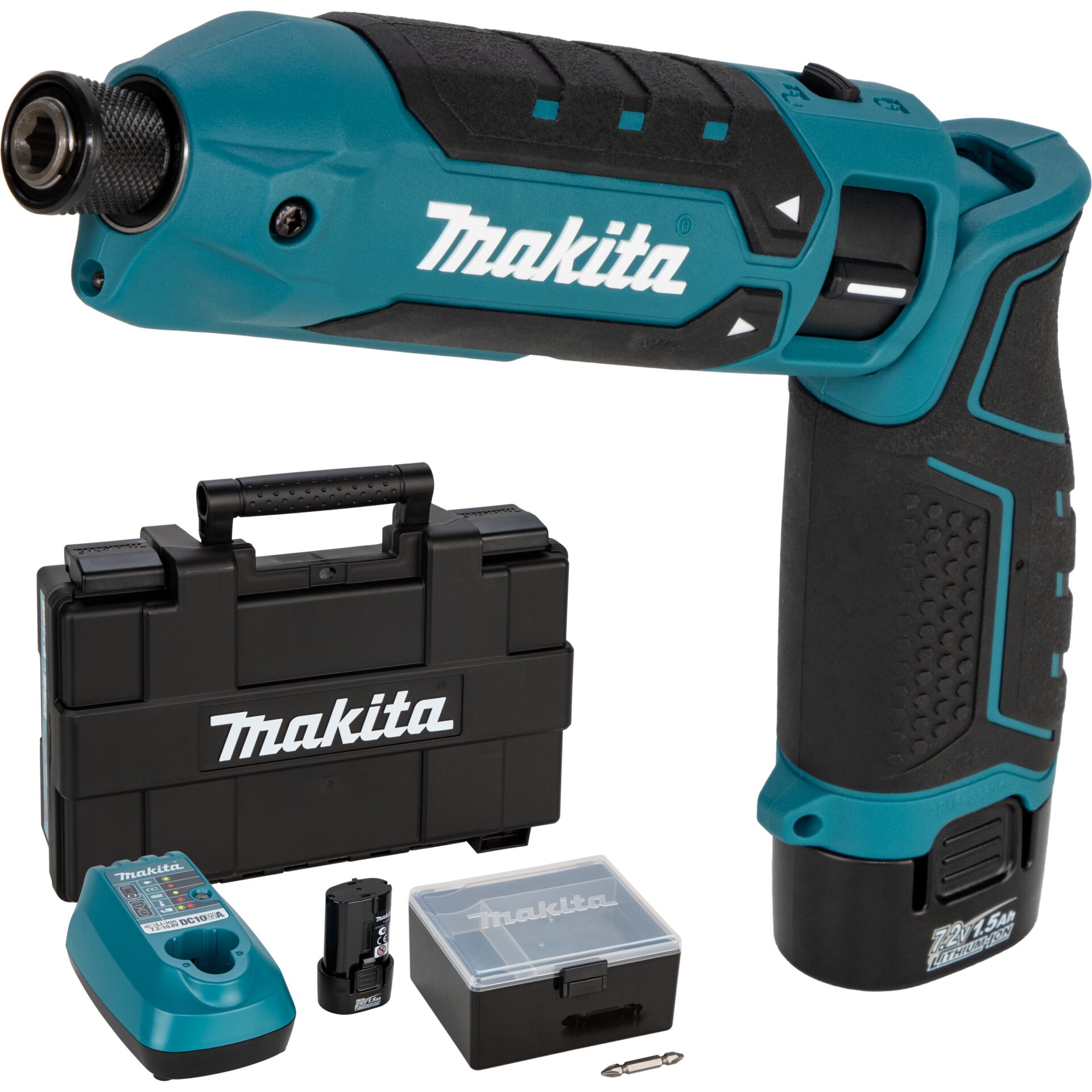Akkuschrauber, Kompakt, Makita, Schrauber, Batterie, Akku-Schrauber, Kompaktes Werkzeug, Li-Ion, Werkzeug-Set, Makita