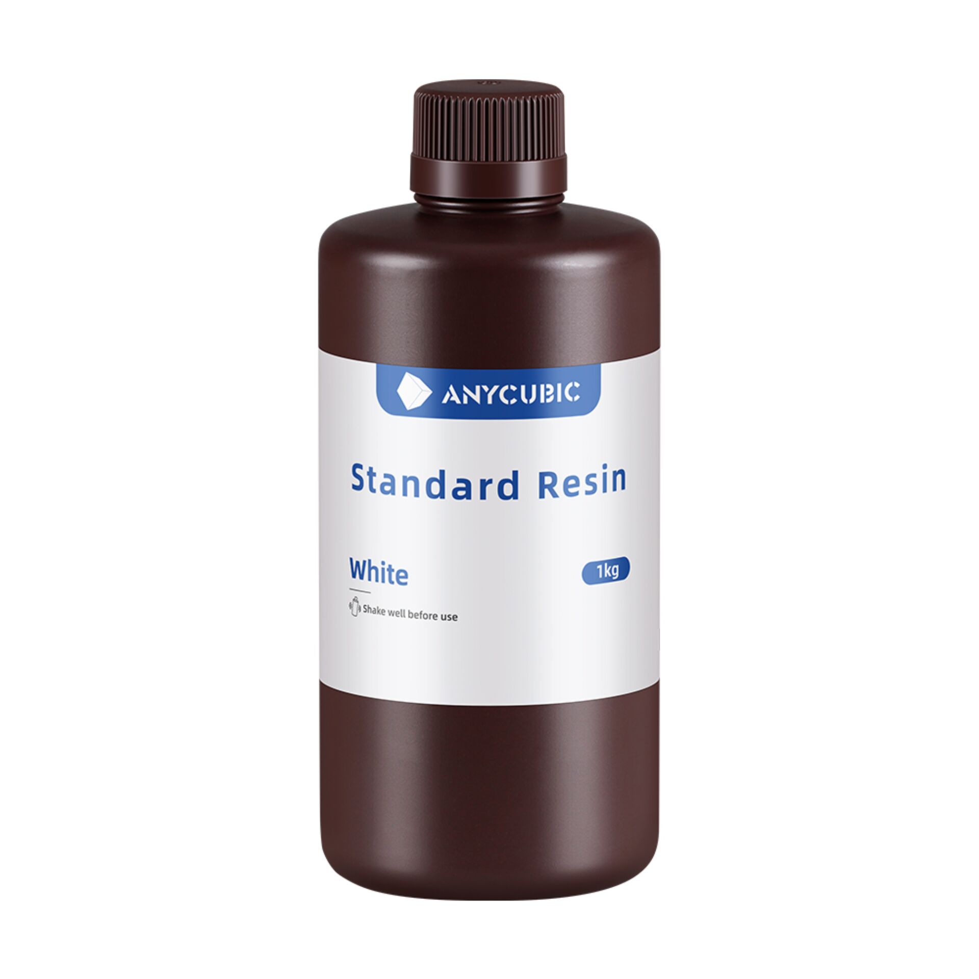 Standard Resin, White Resin, 1kg, Anycubic, Flasche