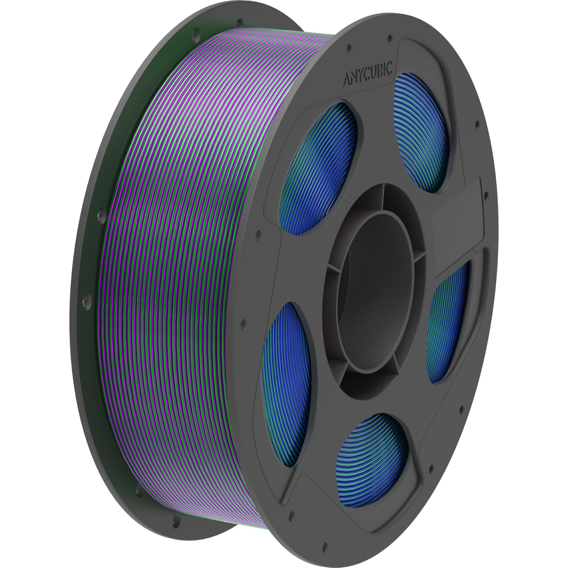 3D-Druck-Spule, Filament-Spule, PLA-Filament, Multicolor, Spule