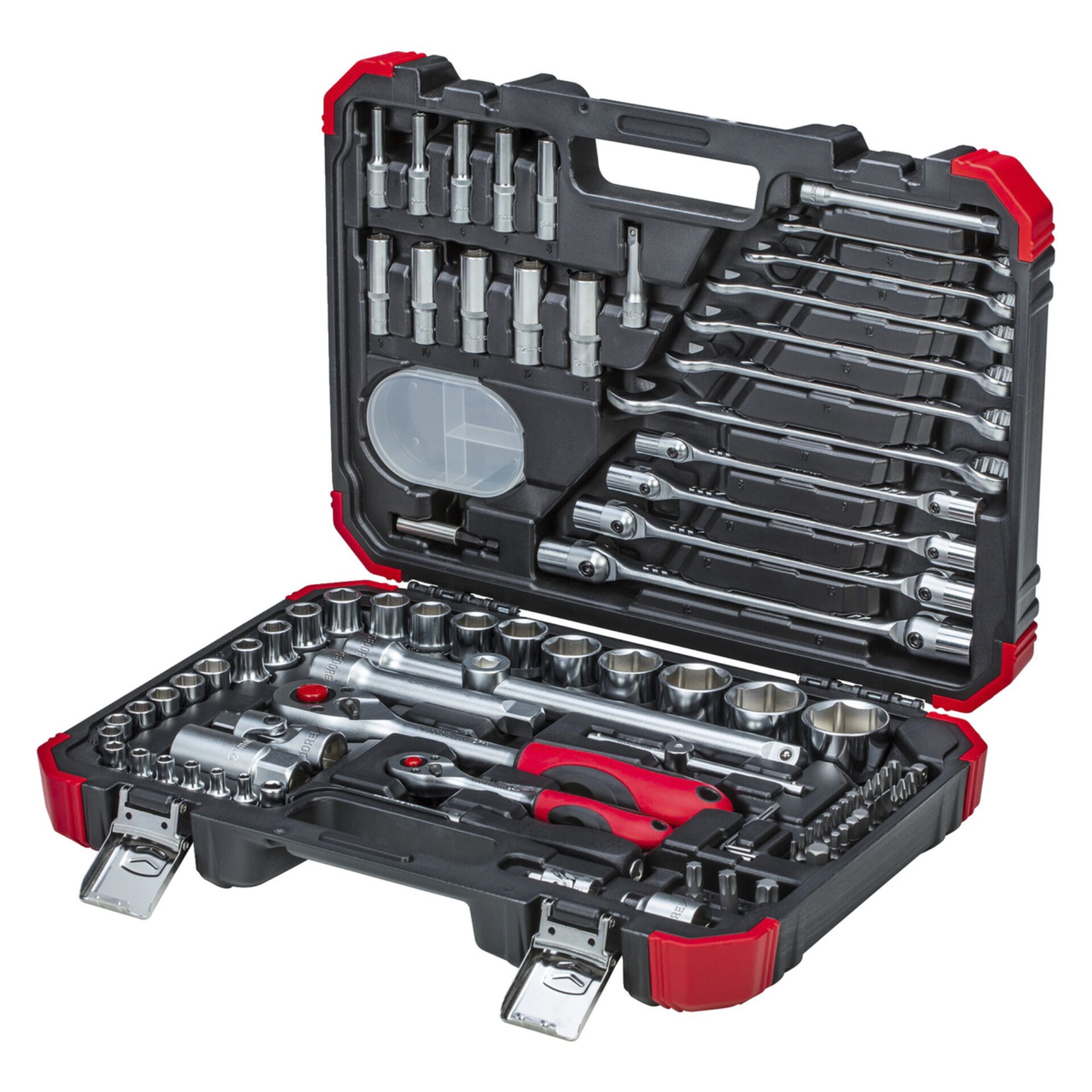 GEDORE red Steckschlüssel-Satz  1/4" + 1/2" 92-teilig
