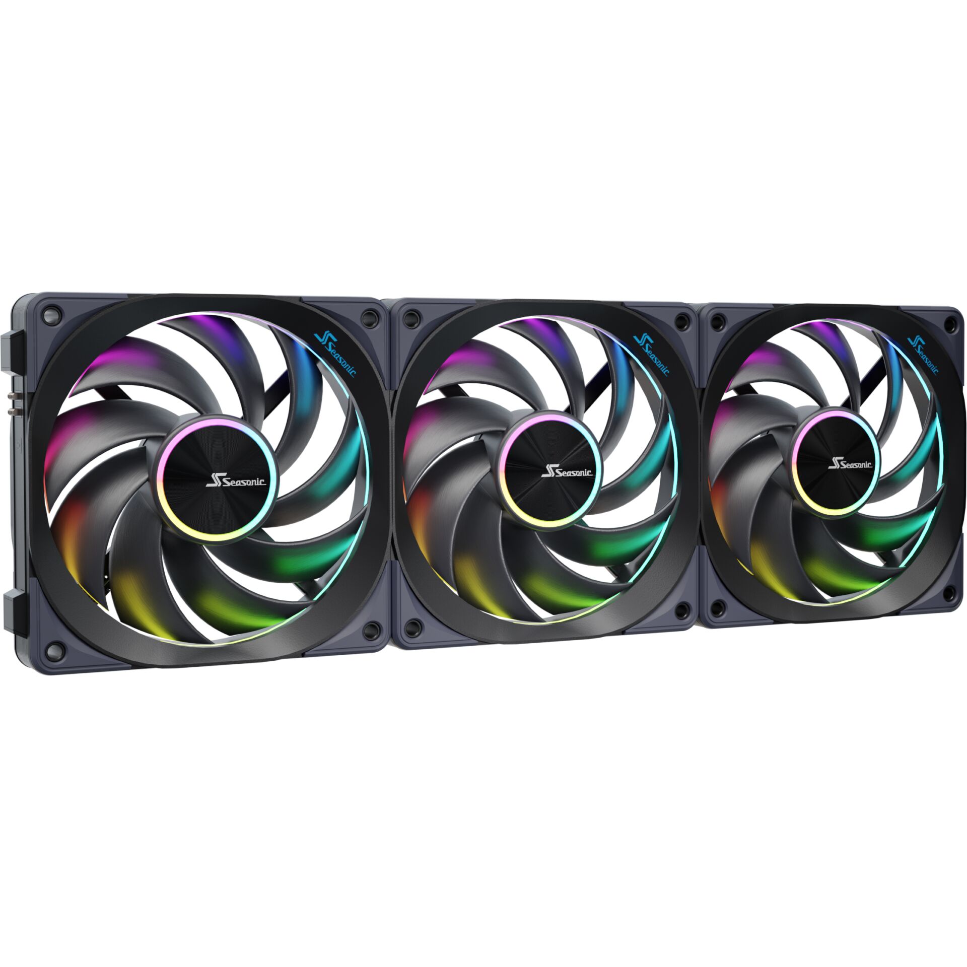 RGB, 3x120mm, PC cooling, RGB-Fans, 3er-Set