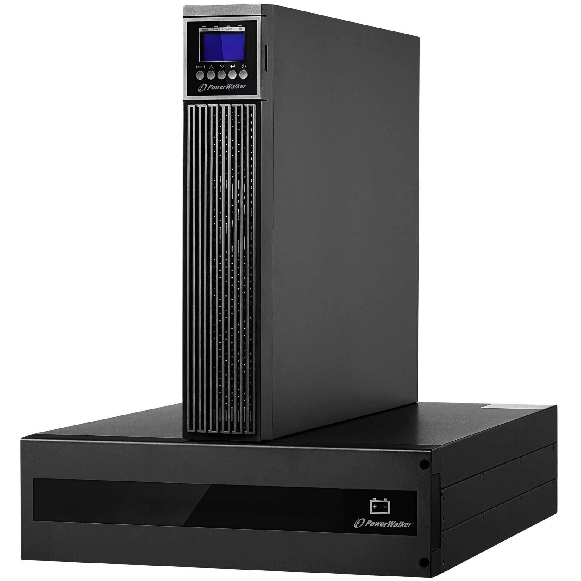 Unterbrechungsfreie Stromversorgung, Stromversorgung, Server-Rack, Industriegehäuse, schwarzes Gerät