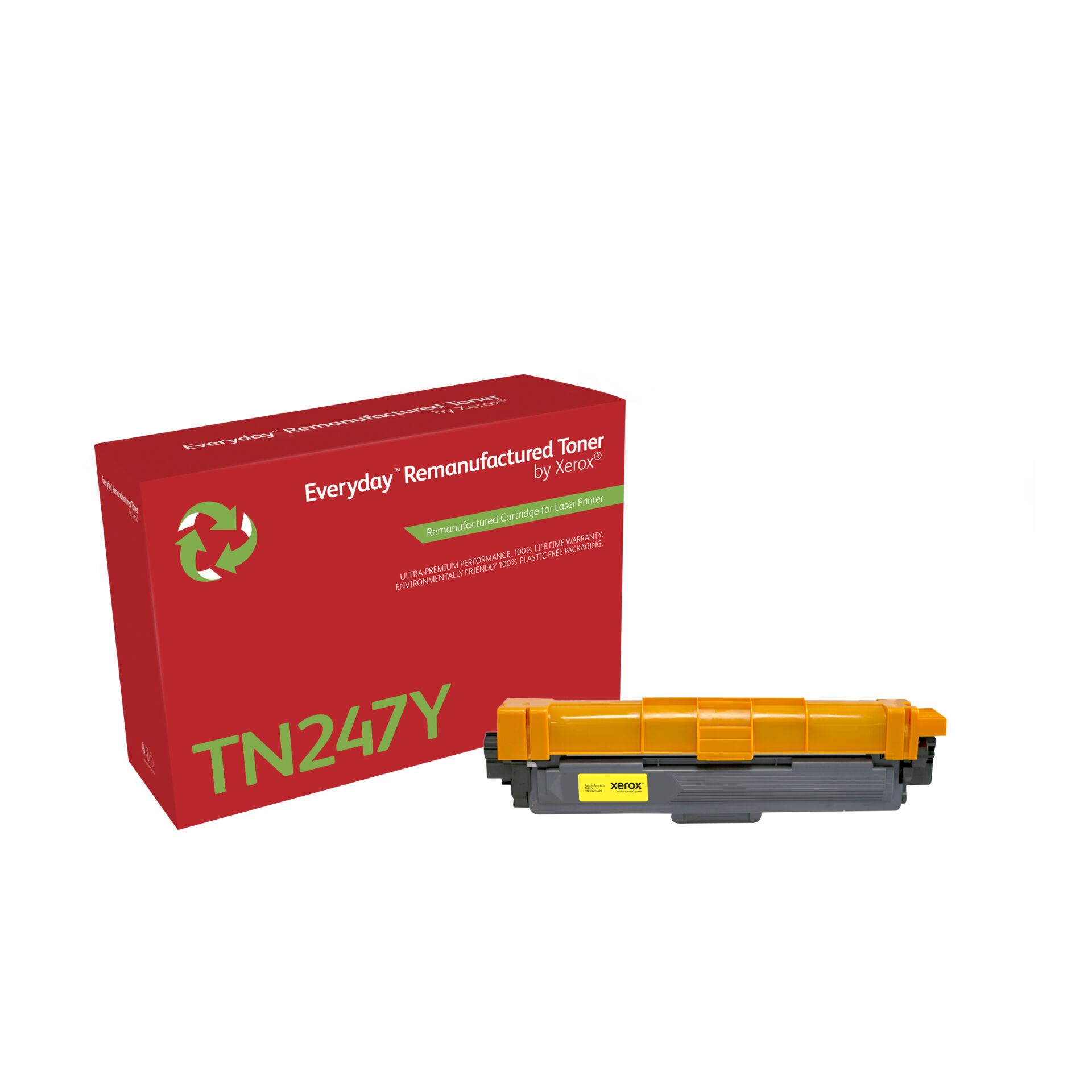 Toner, Druckerpatrone, TN247Y, remanufacturiert, Xerox kompatibel