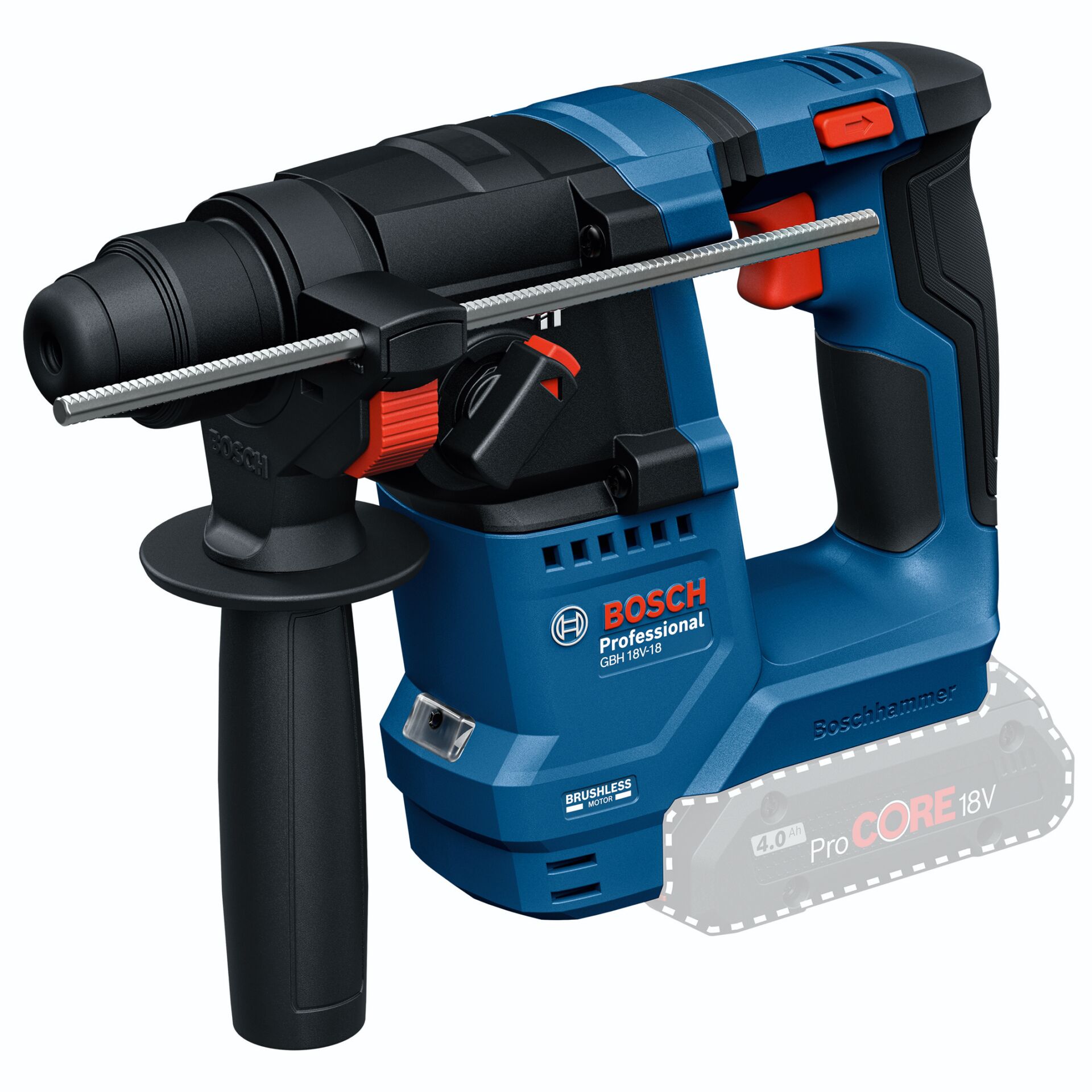 Akku-Bohrhammer, Bosch Professional, Schleifer, SDS-Plus, 18V